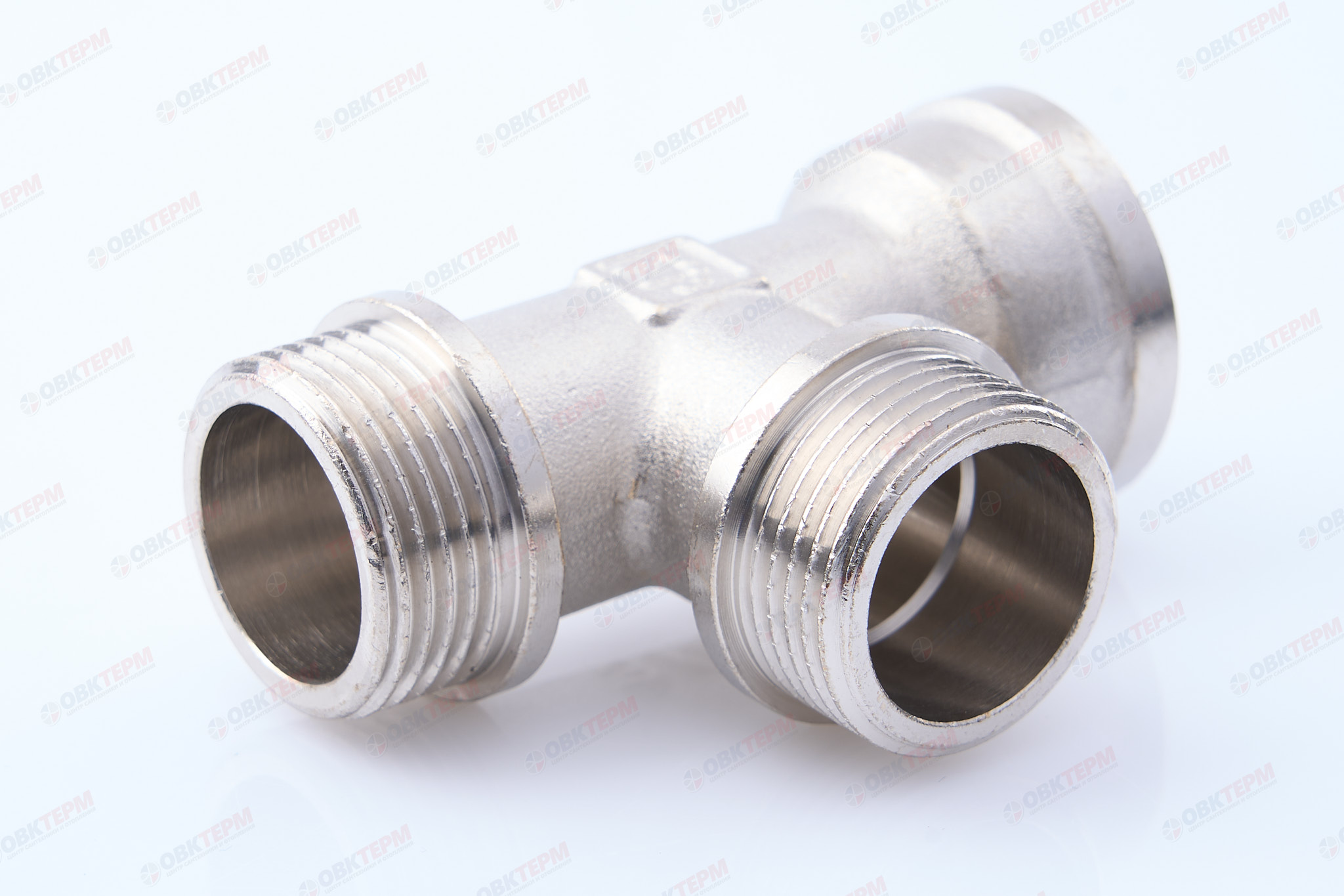 Тройник    3/4" внн  Никель ZEISSLER                 (40/5) - Изображение №1