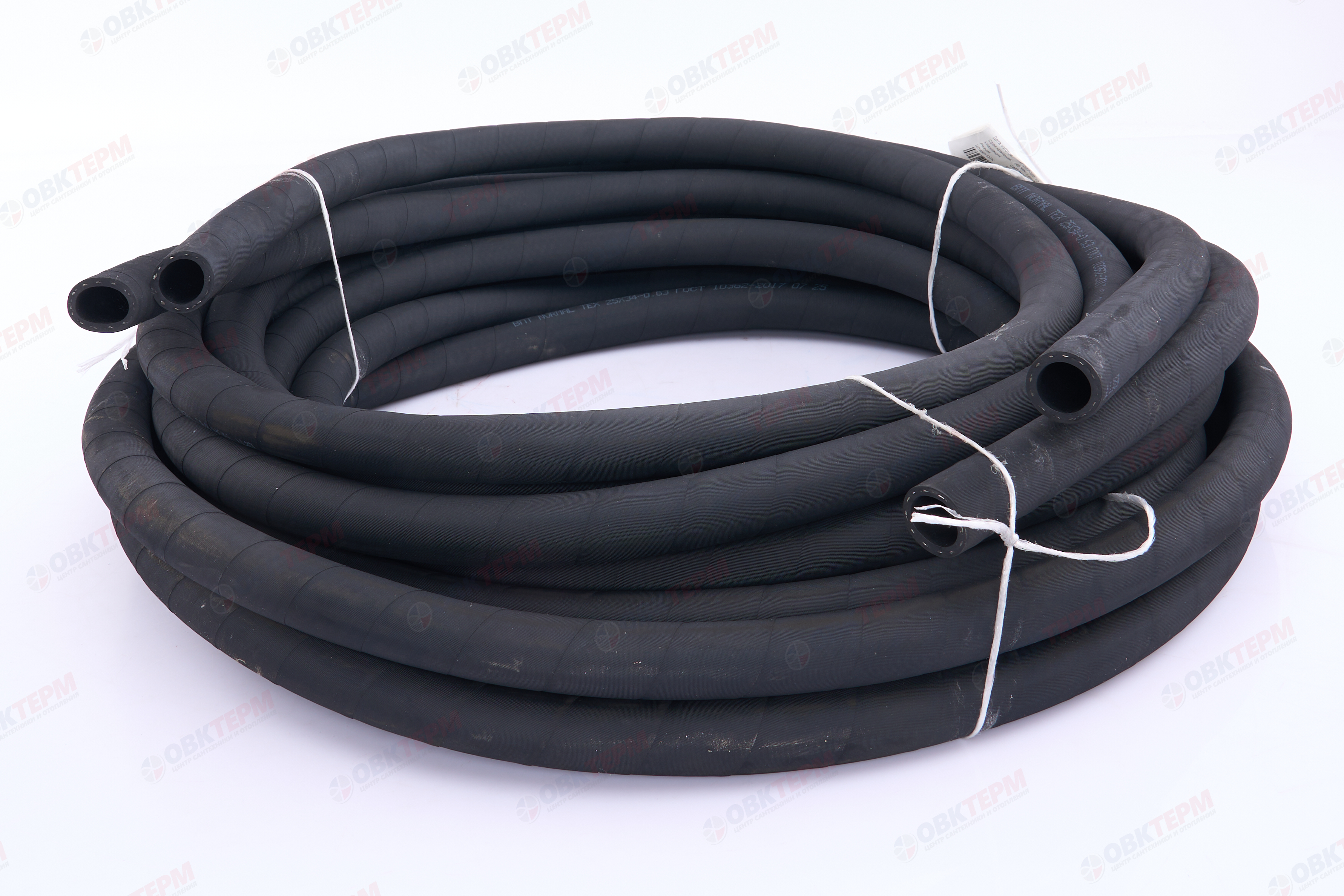 Шланг рукав черный 25х34-0,63 МБС рукав кордовый с нитяным каркасом (20м в бухте)(2-отрезка по 10м) - Изображение №3