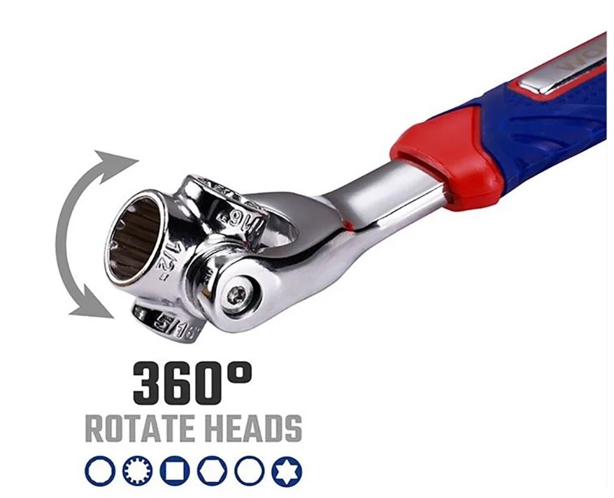 Ключ торцевой 8 в 1 WORKPRO, Китай - Изображение №2