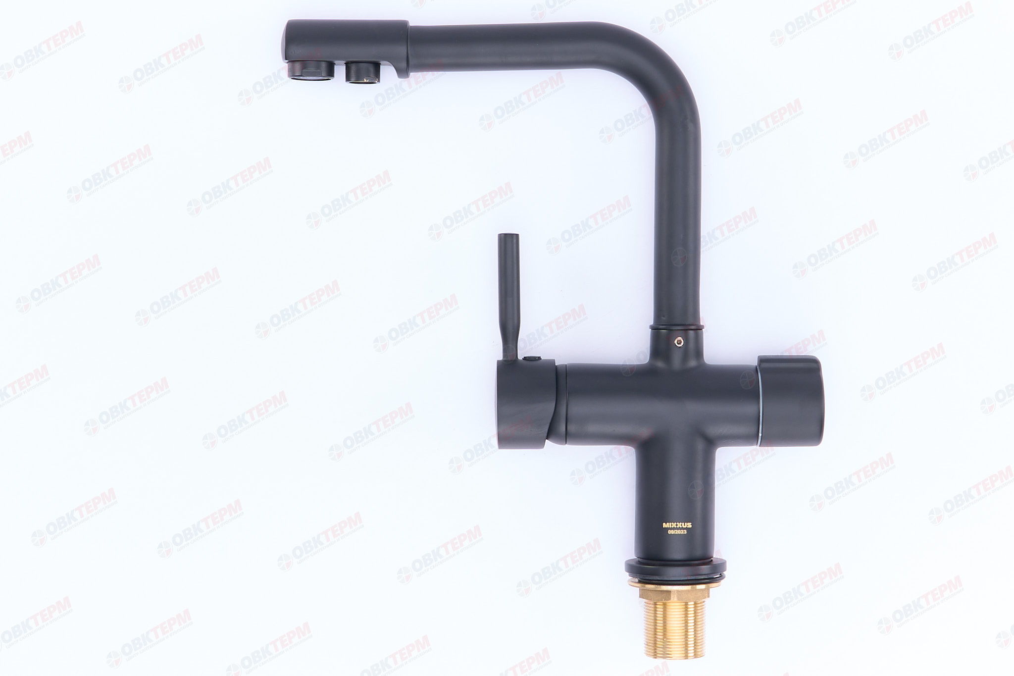 Смеситель д/кухни под ФИЛЬТР MIXXUS PREMIUM HANS 021  BLACK Ø35  (8 шт/ящ) - миниатюра №4