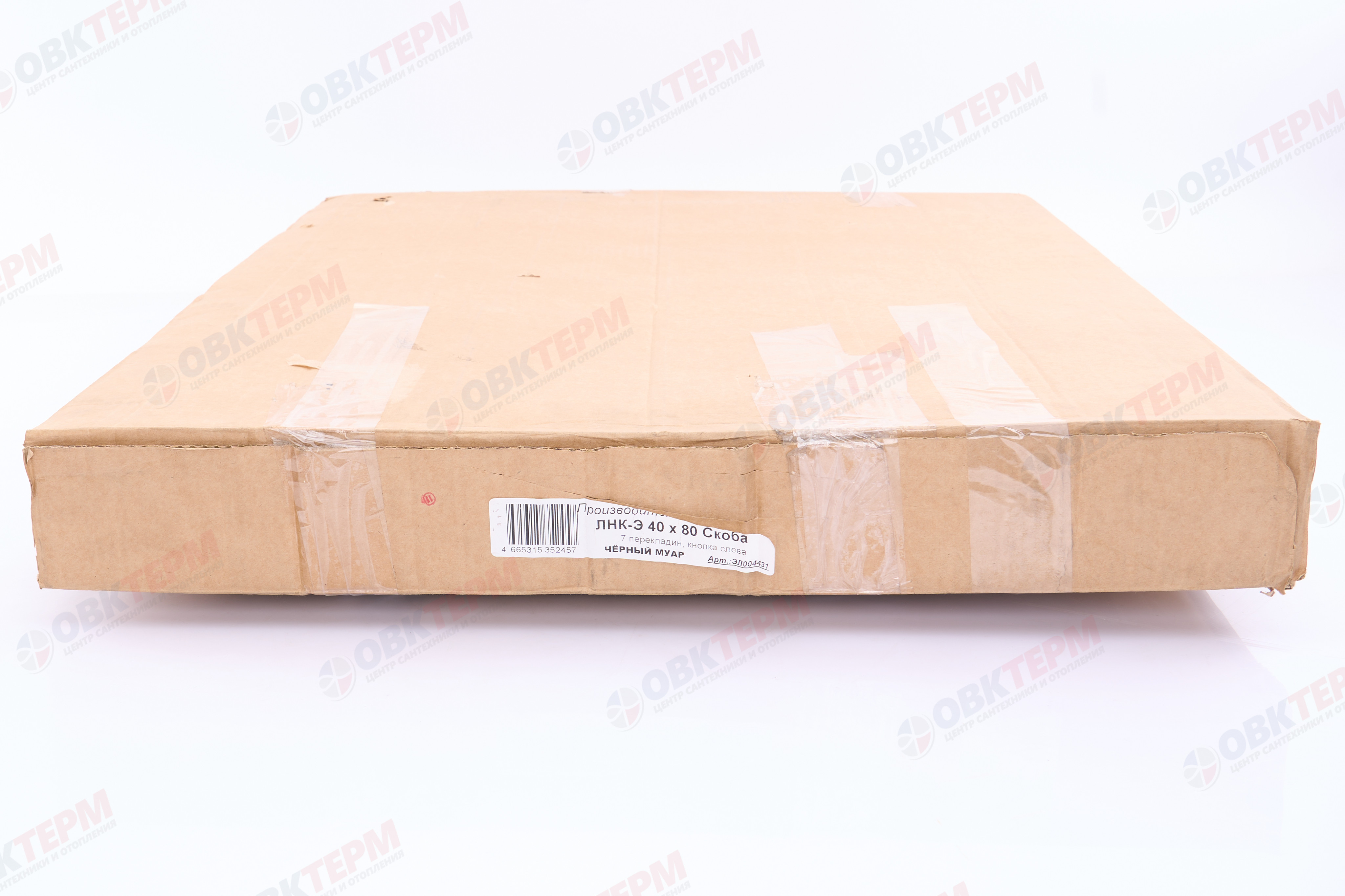 Полотенцесушитель электрический АДВ ЛНК - Э1" 40*80 (скоба, кабель слева, 7 перекладин) Черный муар - Изображение №5