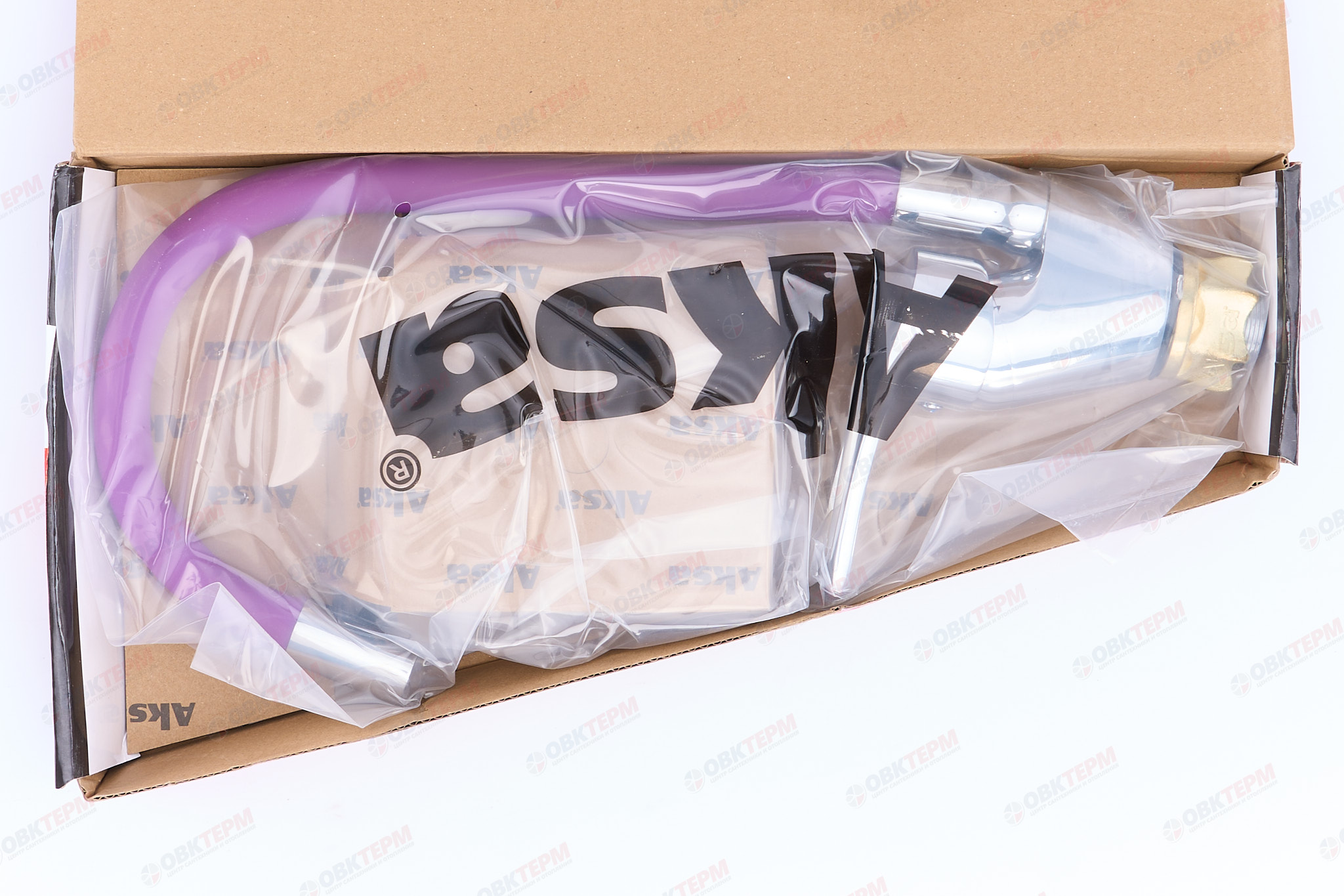 Смеситель д/кухни AKSA FAM-04-01-REFL.PURPLE Ø40 (10 шт/ящ) - Изображение №5