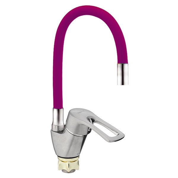 Смеситель д/кухни AKSA FAM-04-01-REFL.PURPLE Ø40 (10 шт/ящ) - Изображение №1