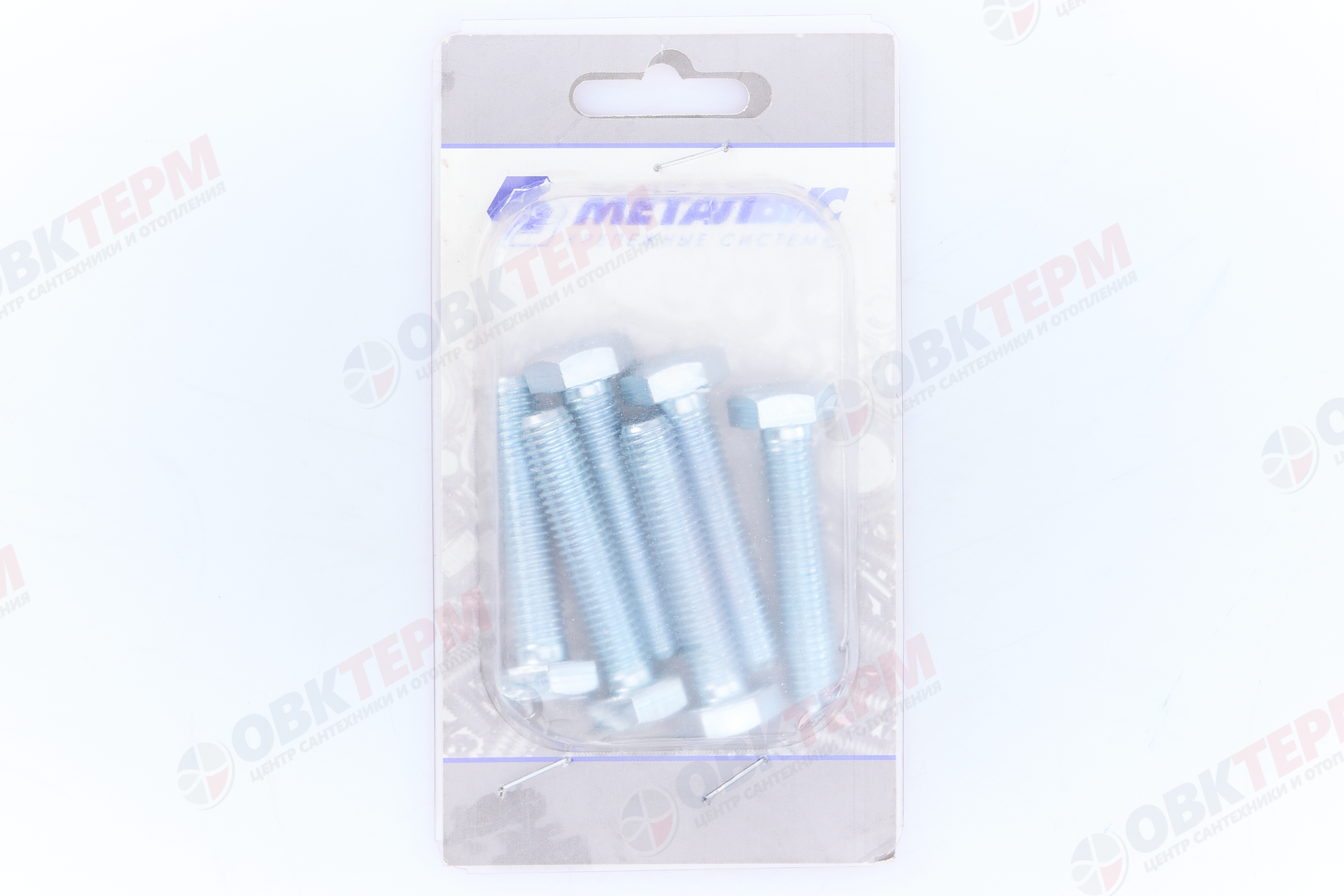 Болт М 10.0х50 цб ПР (DIN933) (уп. 6 шт.) Металвис - Изображение №3