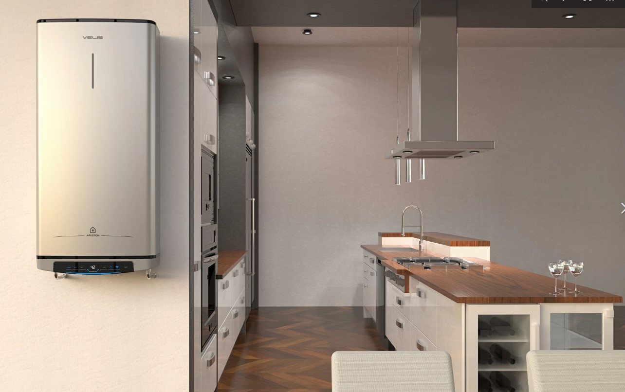 Бойлер   Ariston   ABSE   VELIS LUX INOX PW  50 WIFI    (универс. монтаж, плоский, кВт, ш*в*г) - миниатюра №4