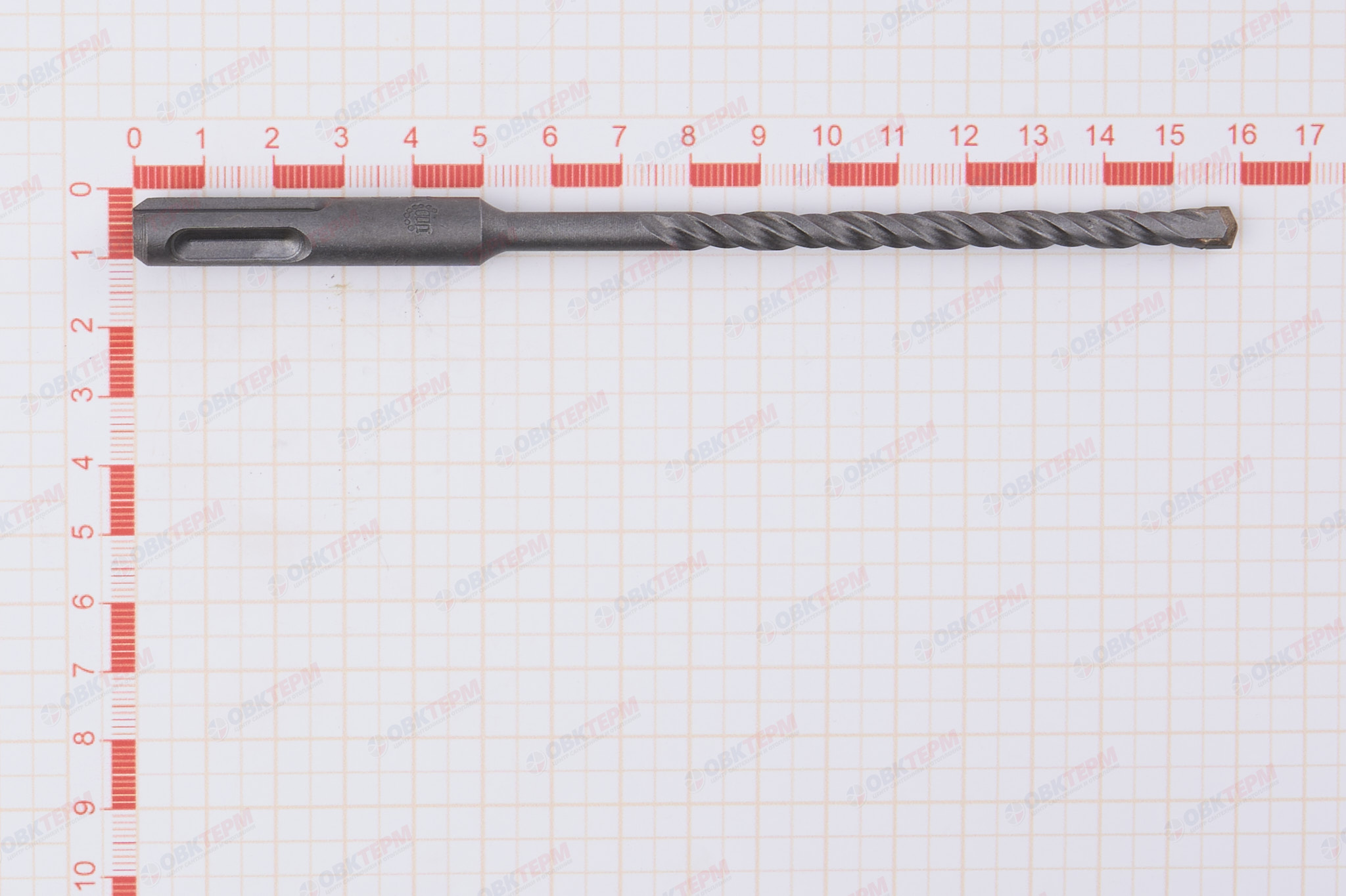 Бур по бетону SDS+  6*160 мм с двойной спиралью InWork - Изображение №5