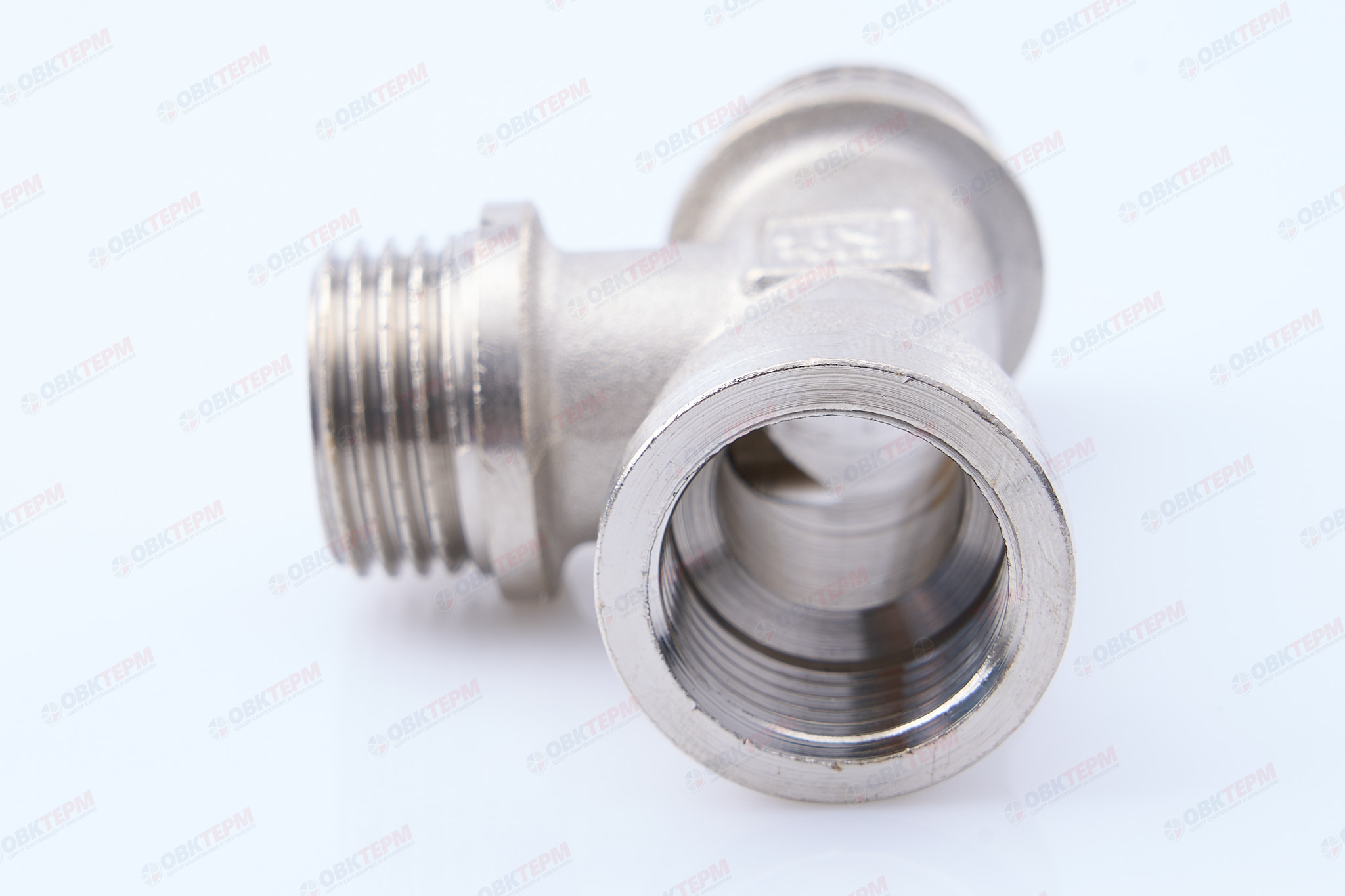 Тройник    1/2" внн  Никель ZEISSLER                 (80/10) - Изображение №5
