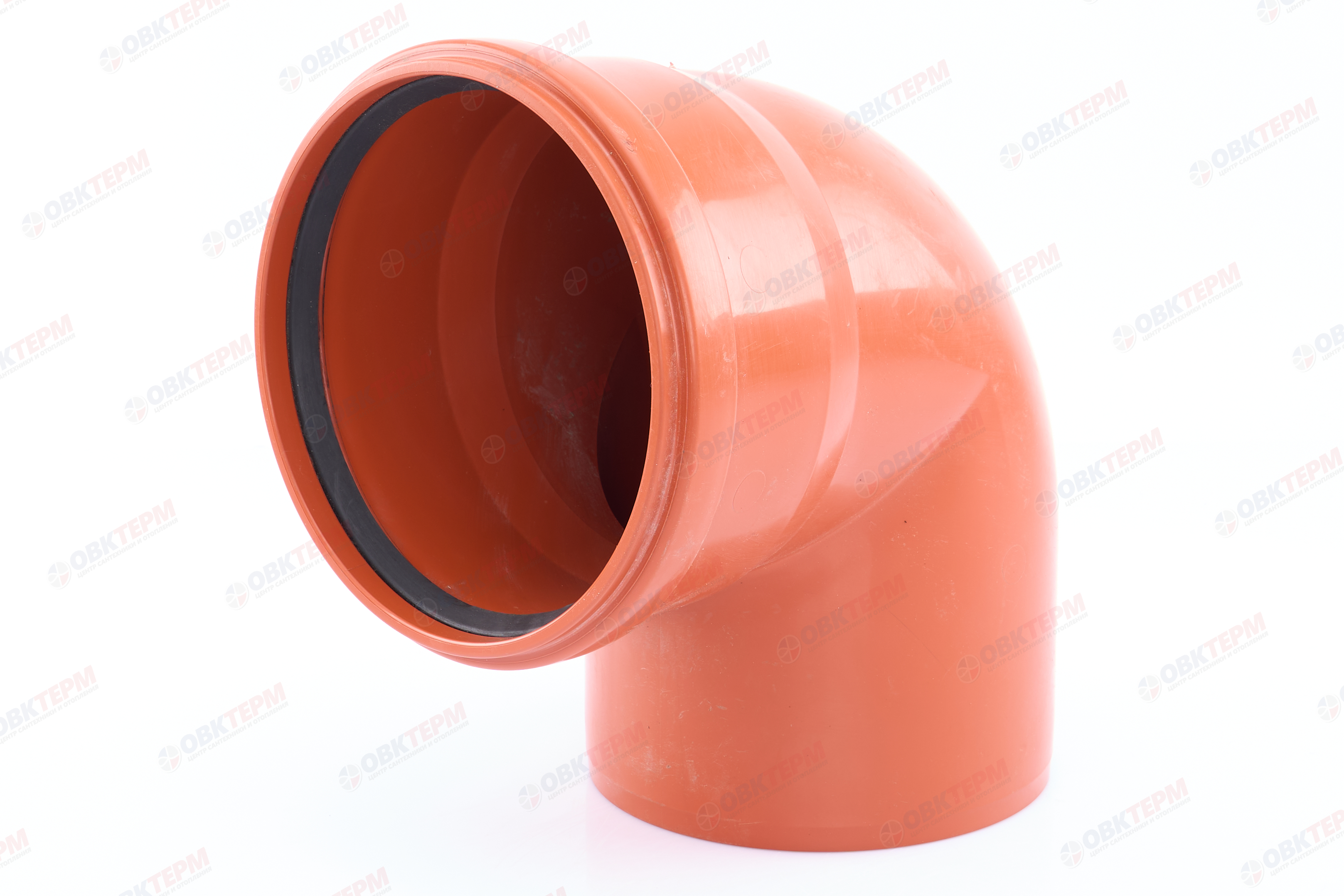 Отвод  200   90*  (рыжий)  FLEXTRON    (3 шт) - Изображение №2