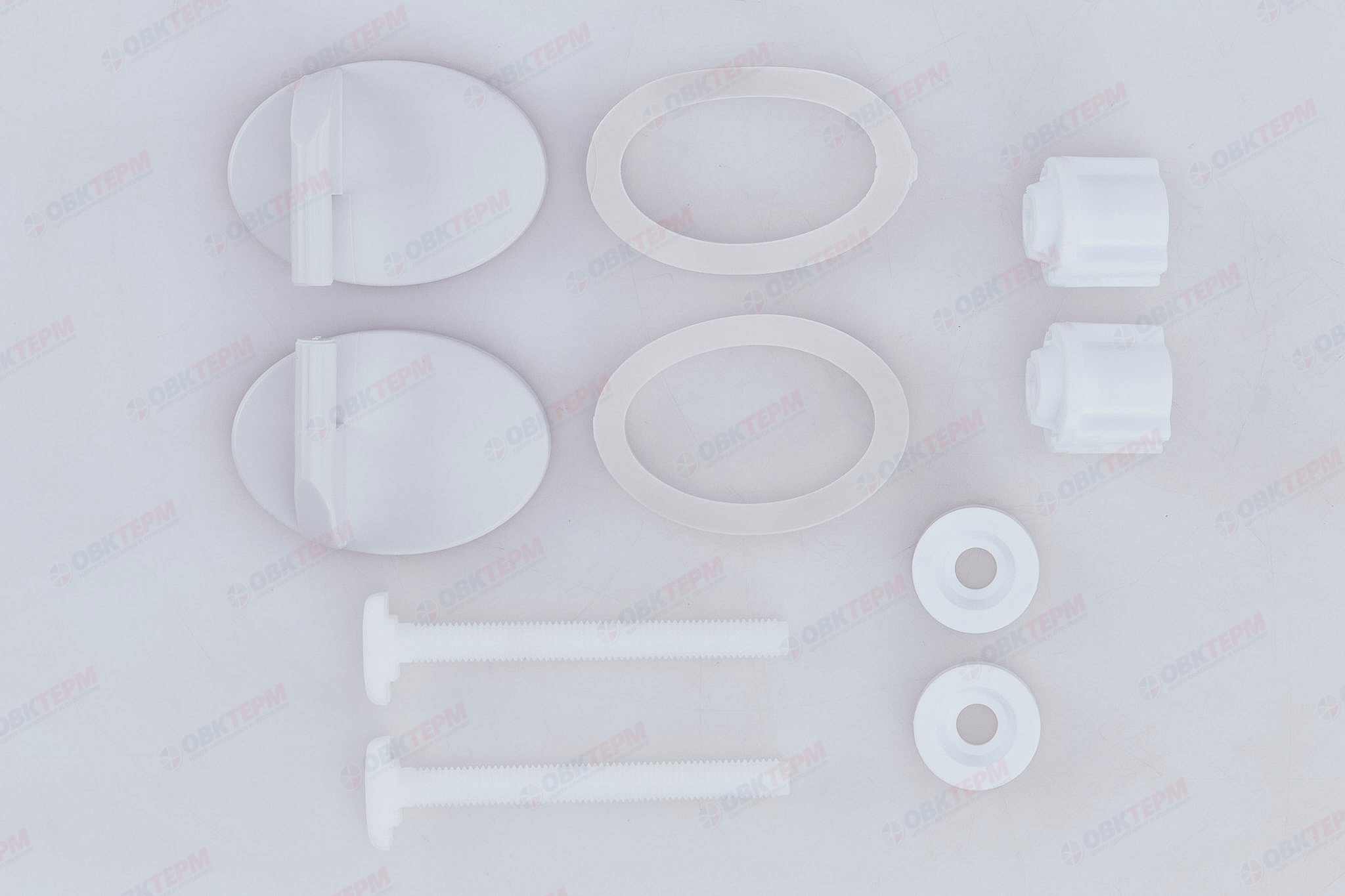 Крепление к сиденью КР 07 (пластик) длина шпильки 80мм - Изображение №1