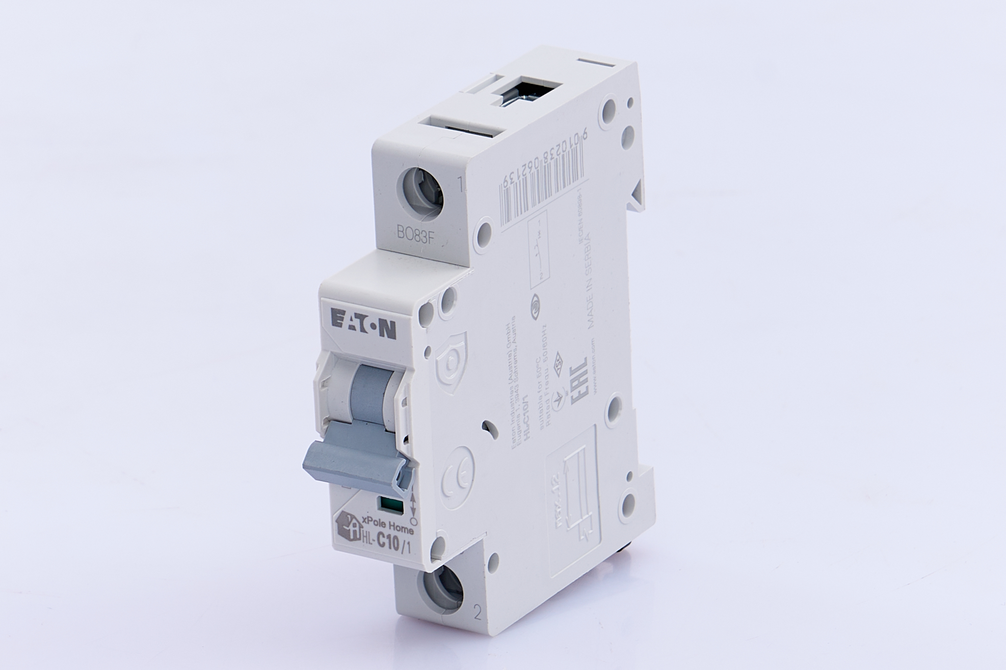 Выключатель автоматический 1п C 10A HL EATON (12шт/уп) - Изображение №2