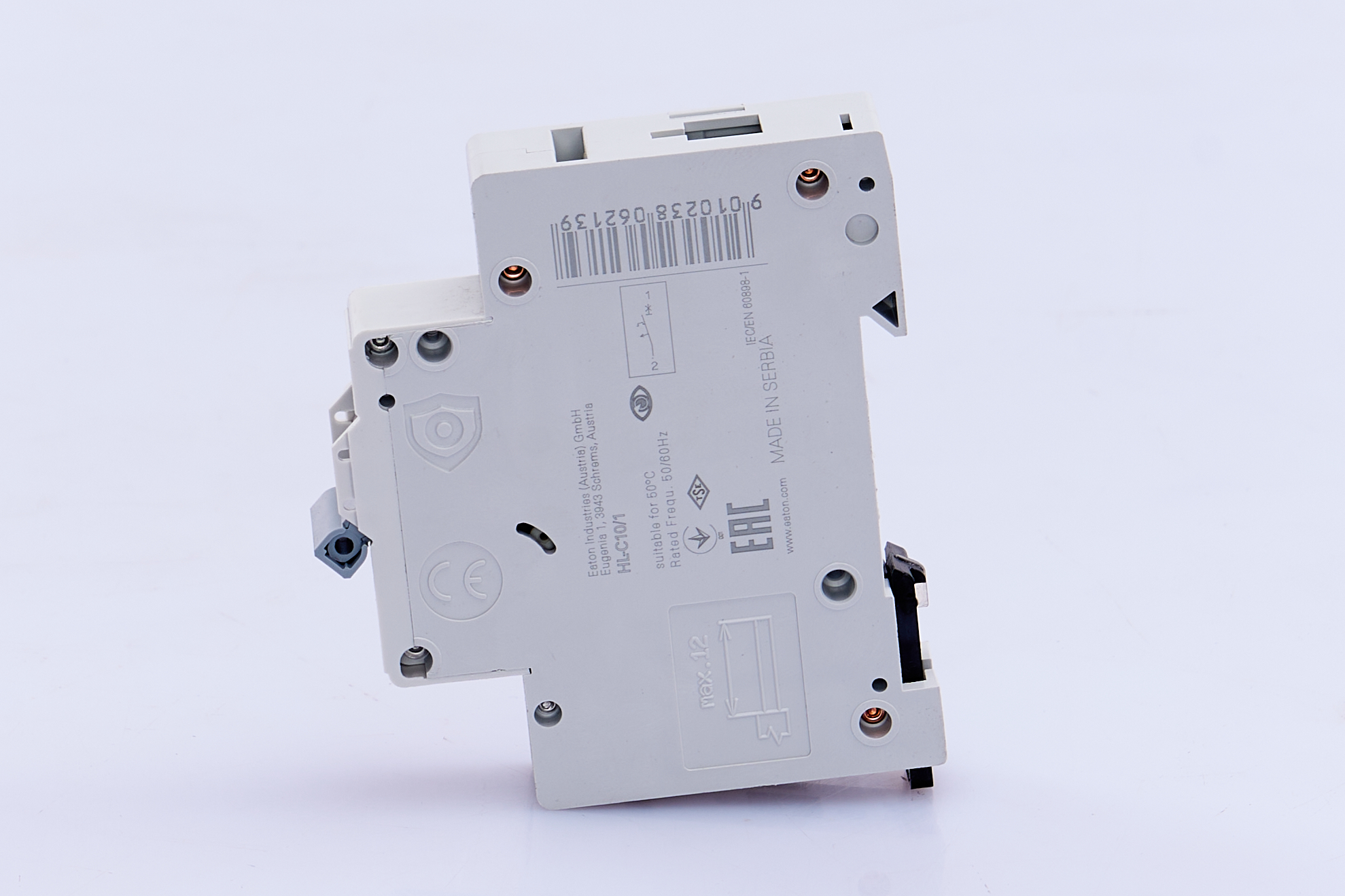 Выключатель автоматический 1п C 10A HL EATON (12шт/уп) - миниатюра №6