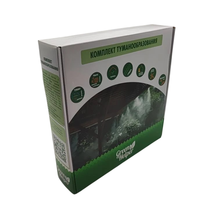 Комплект для туманообразования на 12 м с насосом 60W, MNS-12-60 (1шт) - Изображение №2