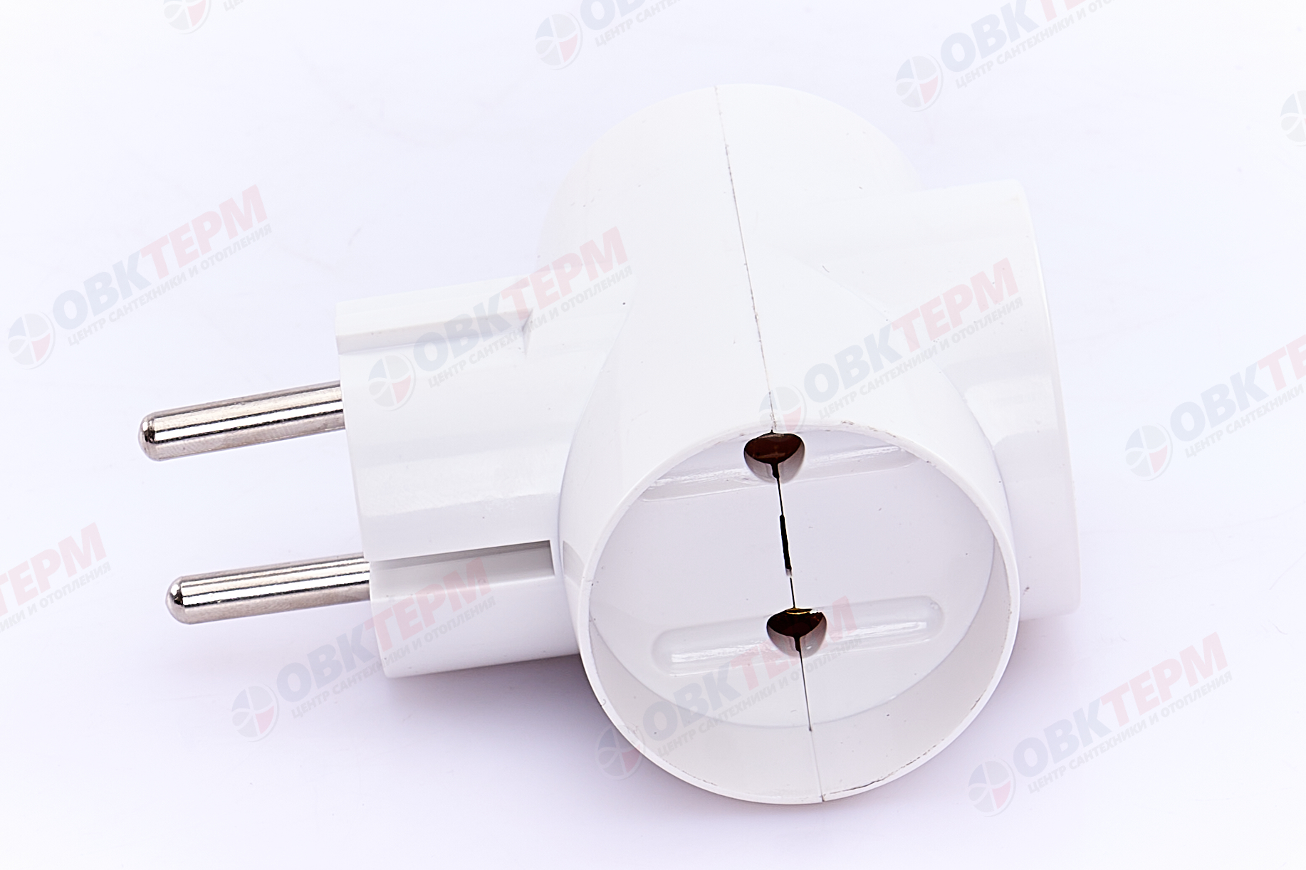 Разветвитель сетевой 3-местный б/з, STEKKER ADP10-15-20, белый - Изображение №5