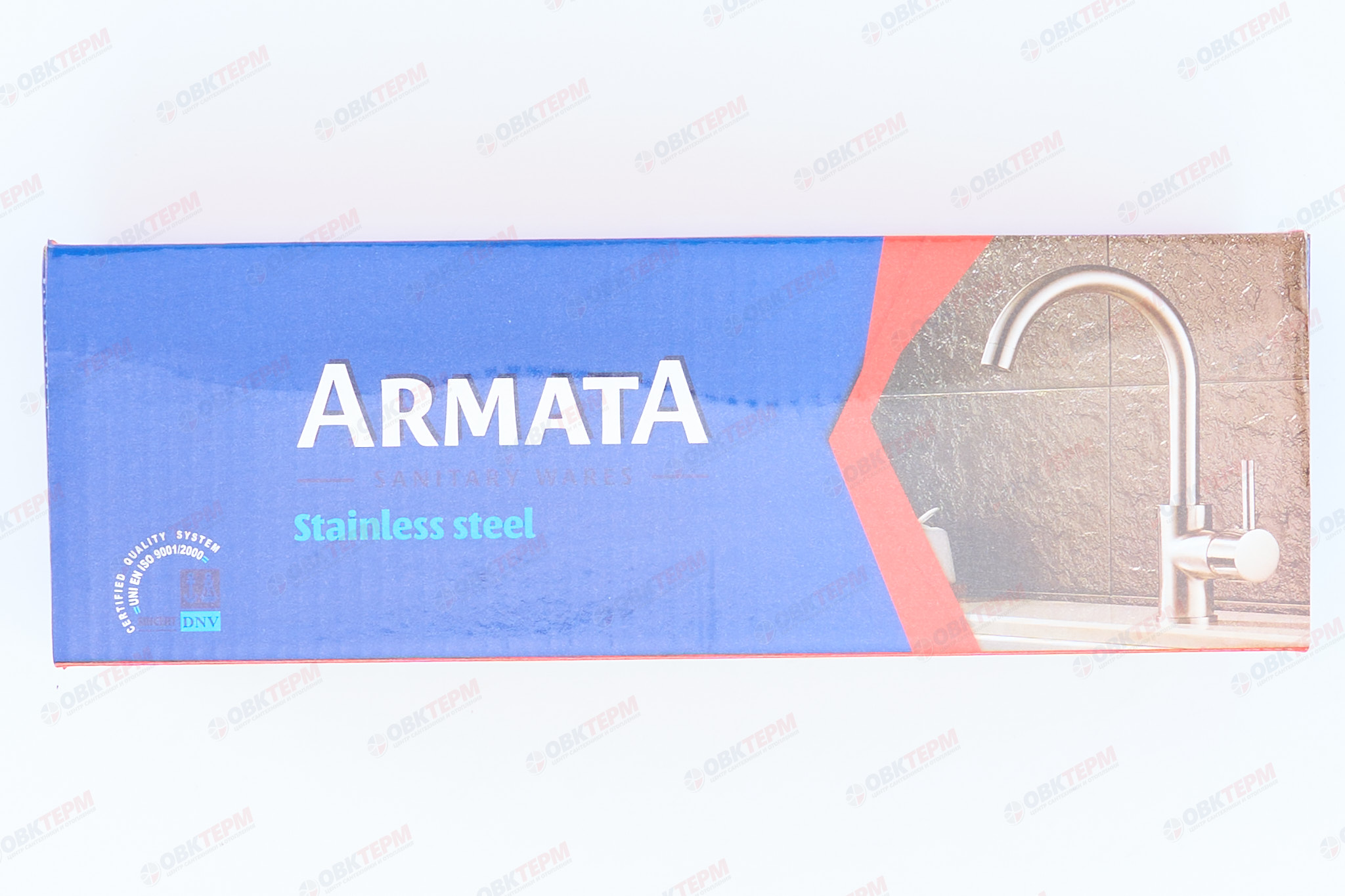 Смеситель д/кухни настенный нерж/сталь ARMATA SUS-005 (10 шт/ящ) - миниатюра №6