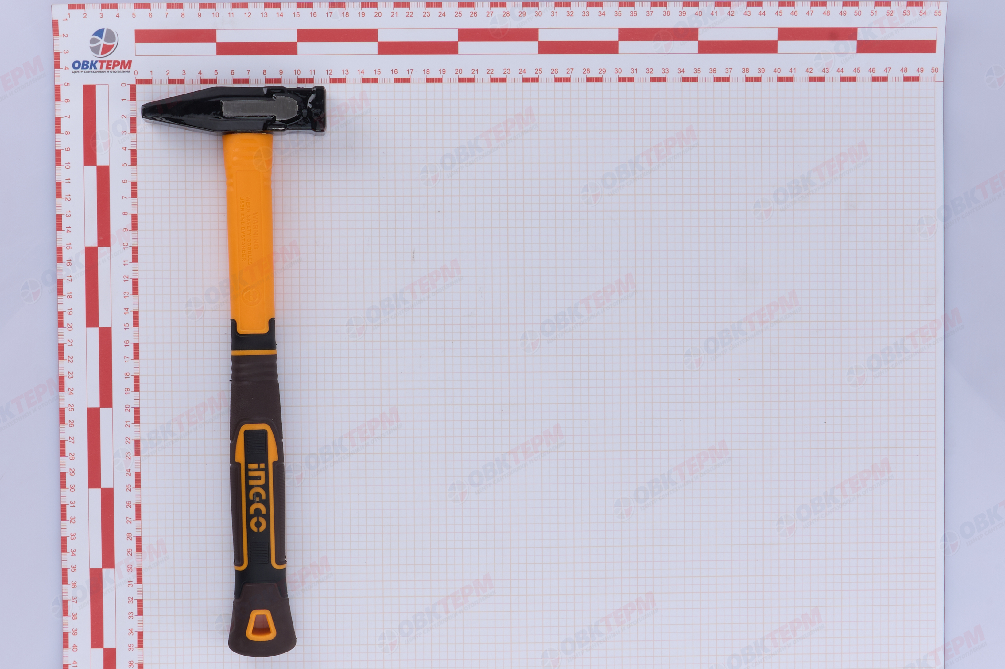 Молоток слесарный 500 г INGCO - миниатюра №7