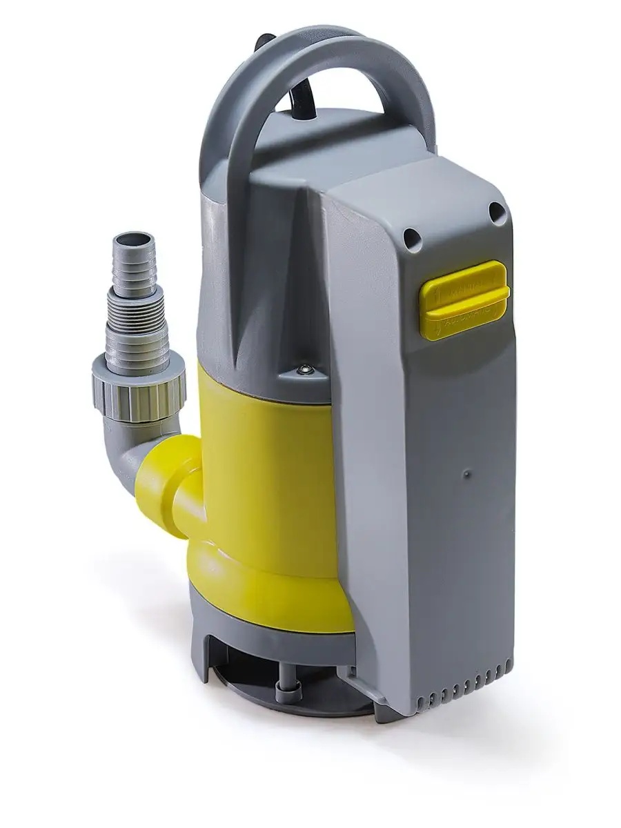 Фекальный насос AQUATIM (встроенный поплавок) корпус пластик (550Вт/175л,7м) д.к.10м (1шт) - Изображение №1