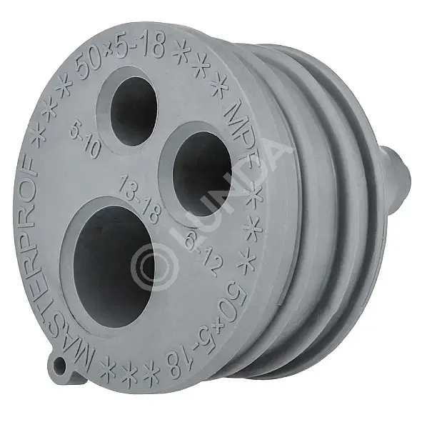 Манжета дренажная серая ТЭП 50 х 5-18 MPF (1шт) - Изображение №2