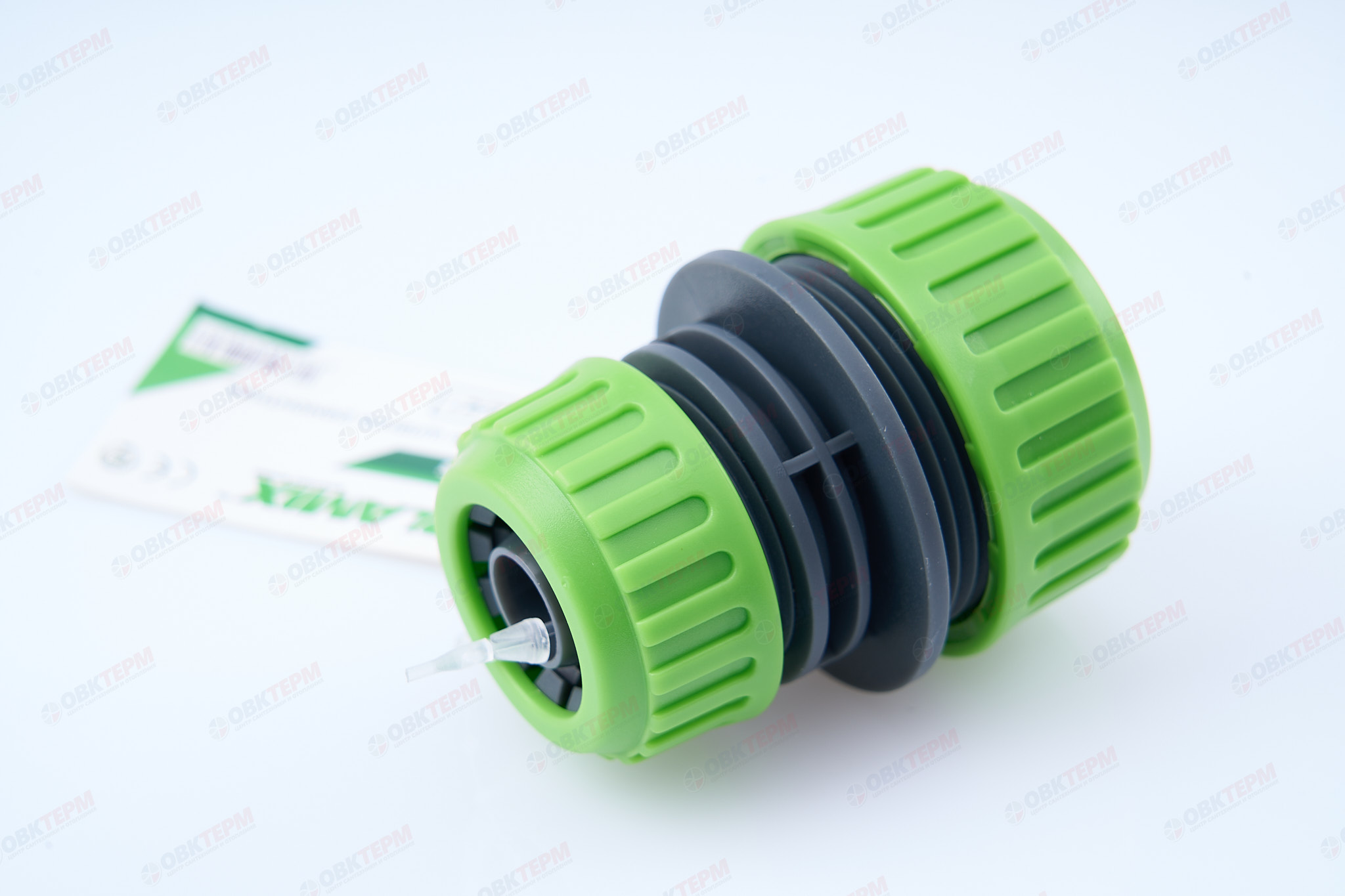 Муфта для шланга ремонтная,  1/2"x3/4" (ABS) (240/60 шт)  PLAMIX/CRAB PL-415 - Изображение №1