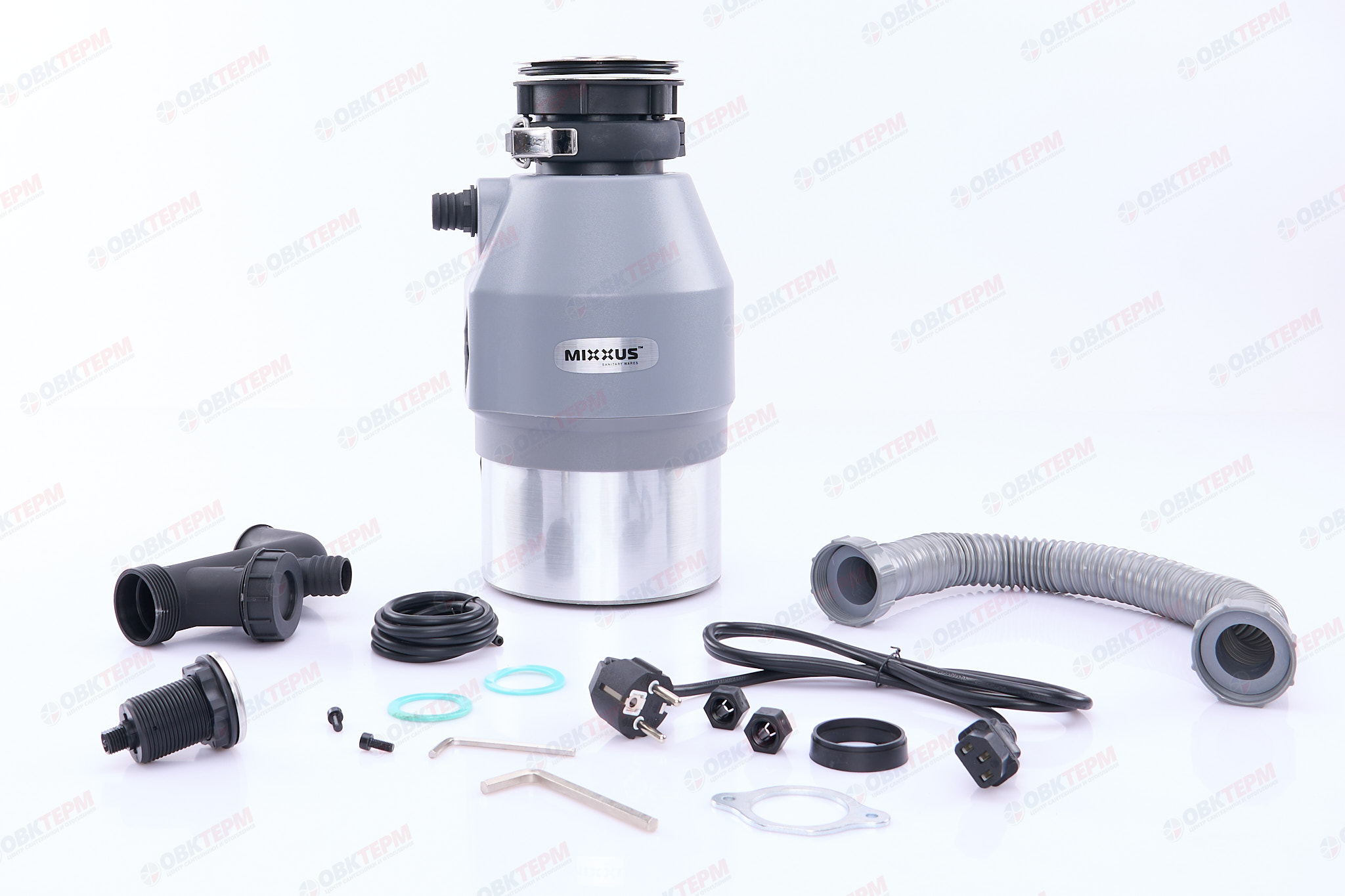 Измельчитель пищевых отходов MIXXUS GD-04-1 \ 750Вт, индукционный двигатель (1 шт/ящ) - миниатюра №6