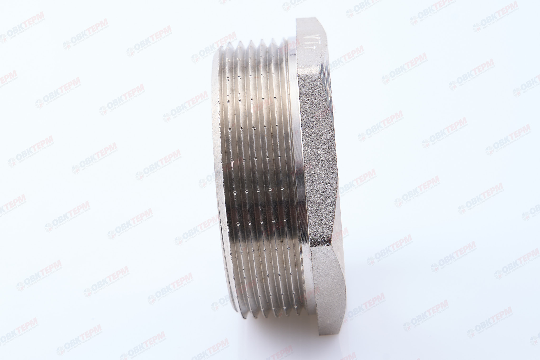 Футорка   2"н  -  1 1/4"в         никель   (Valtec) - Изображение №4