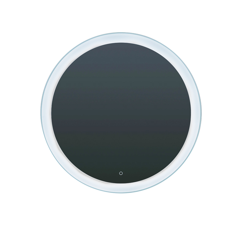 Зеркало  650 круглое с подсветкой Перла (сенсорный выкл, холодный свет 6000К) Silver Mirrors - Изображение №1