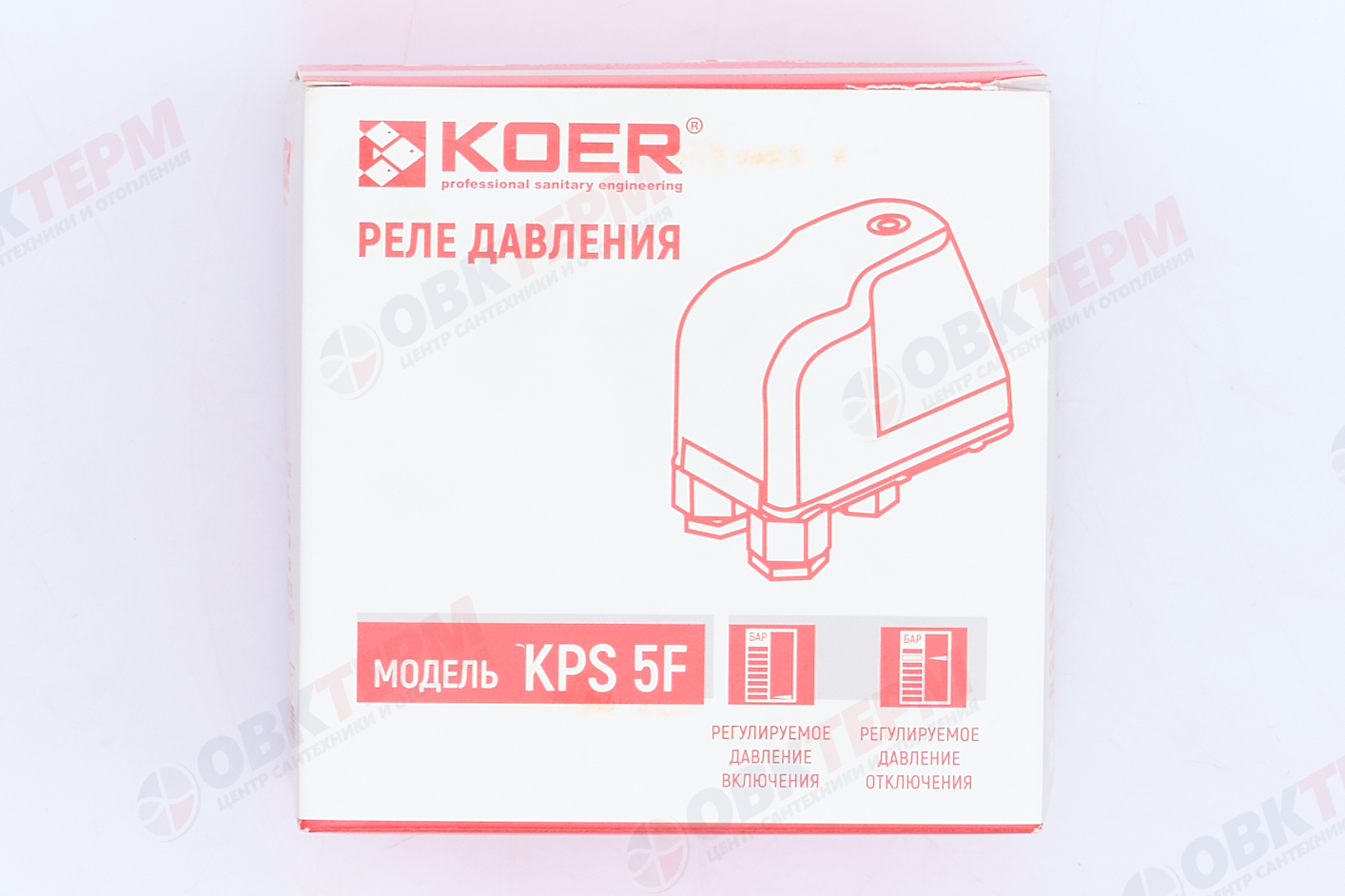 Реле давления механическое KPS 5 F KOER  (1.4 bar, без проводов) - миниатюра №6