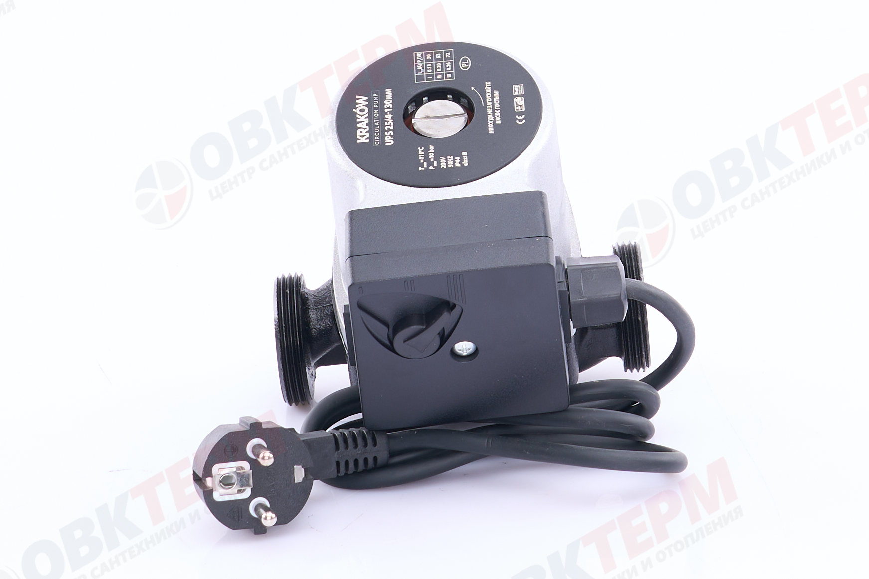 Насос циркуляционный  UPS  25/4-130   KRAKOW - миниатюра №7