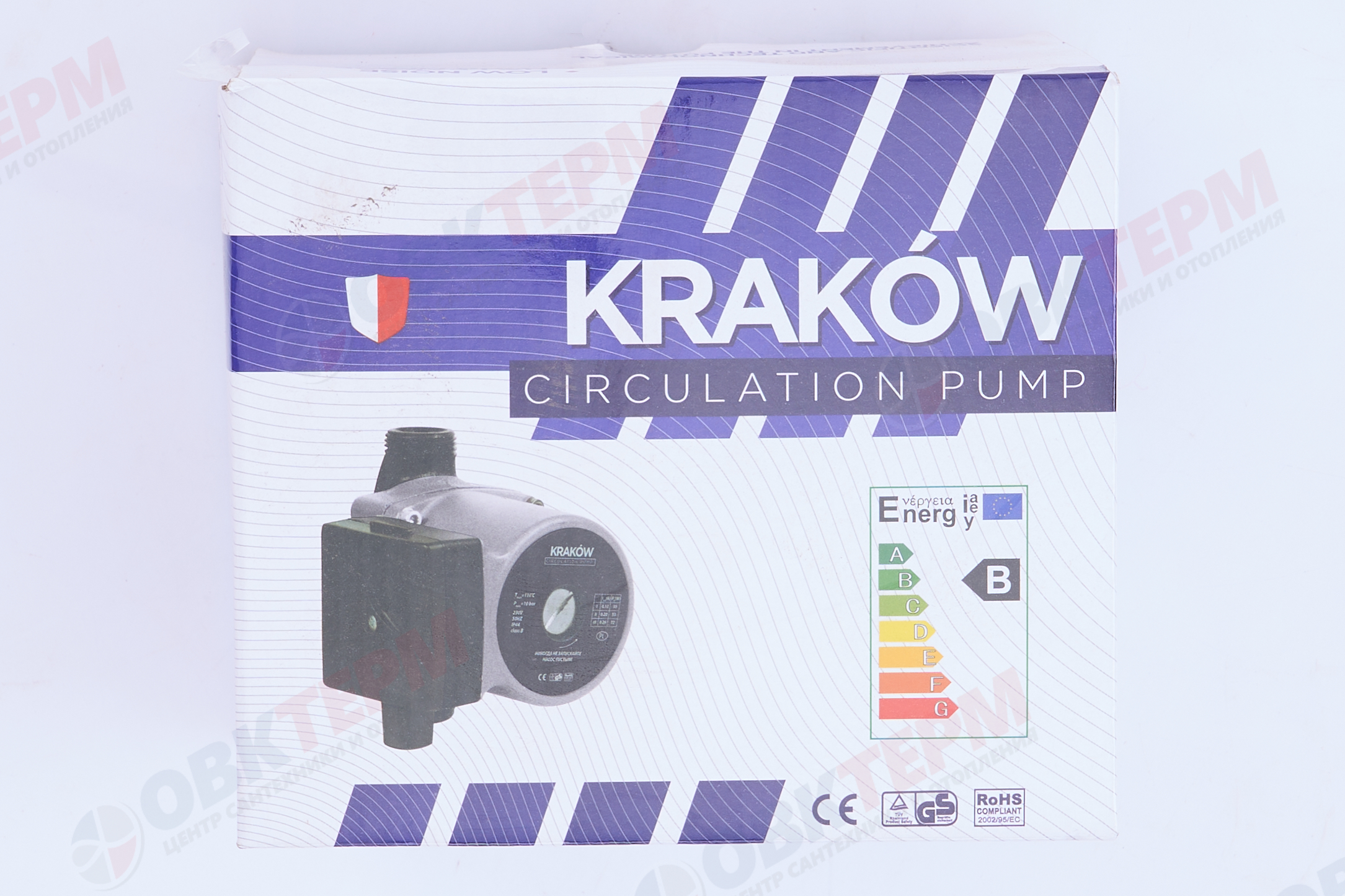 Насос циркуляционный  UPS  25/6-130   KRAKOW - миниатюра №10