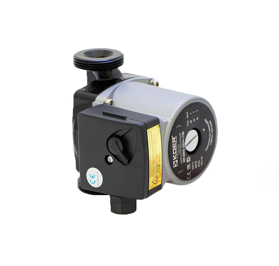 Насос циркуляционный  GRS 25/4-130  KOER  без гаек - изображение №1