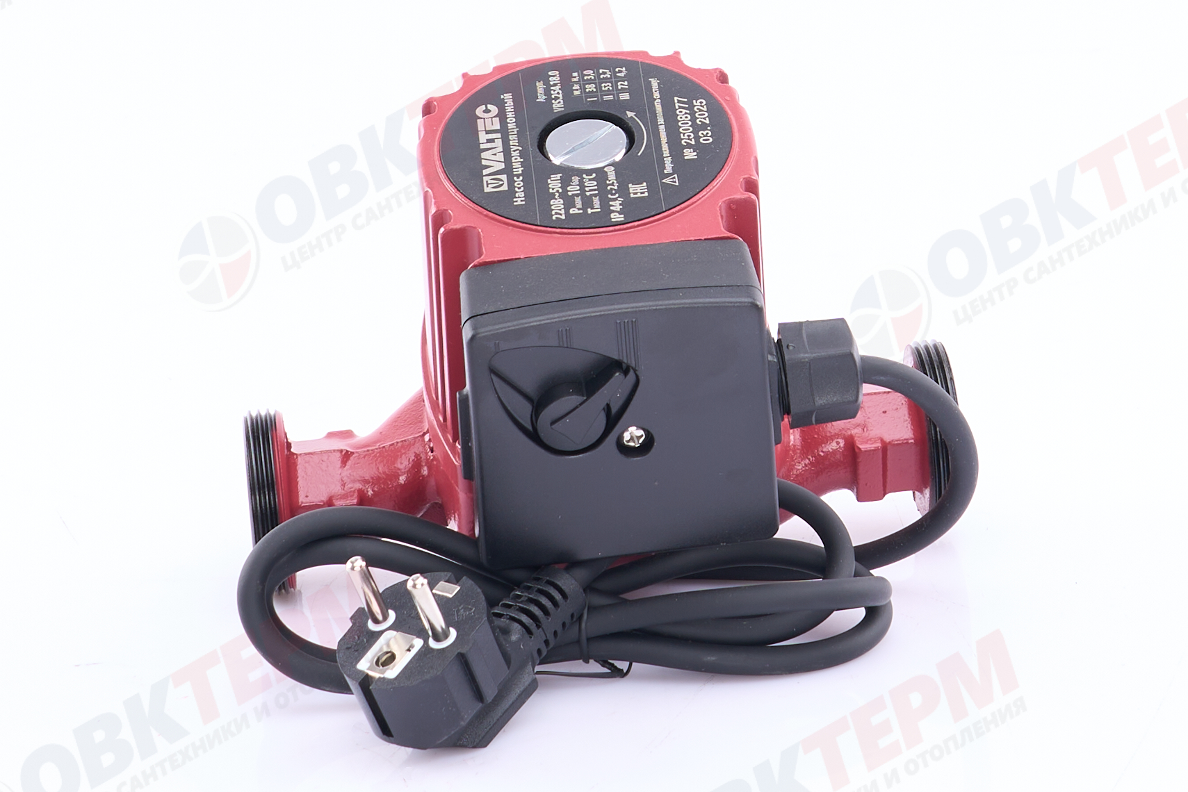 Насос циркуляционный  RS 25/4-180 VALTEC с гайками - миниатюра №10