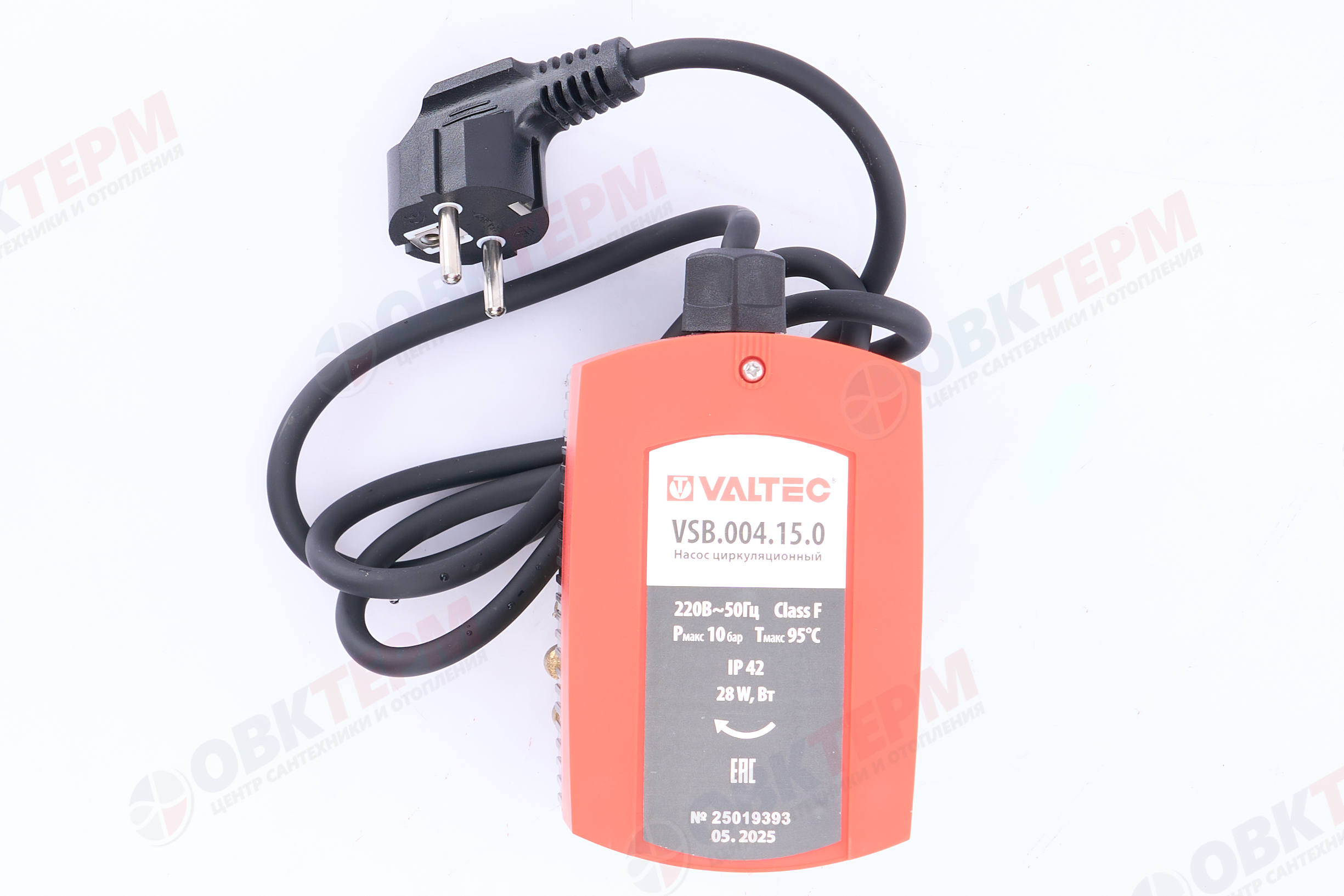 Насос рециркуляционный для ГВС  VSB 04-15  VALTEC - Изображение №3