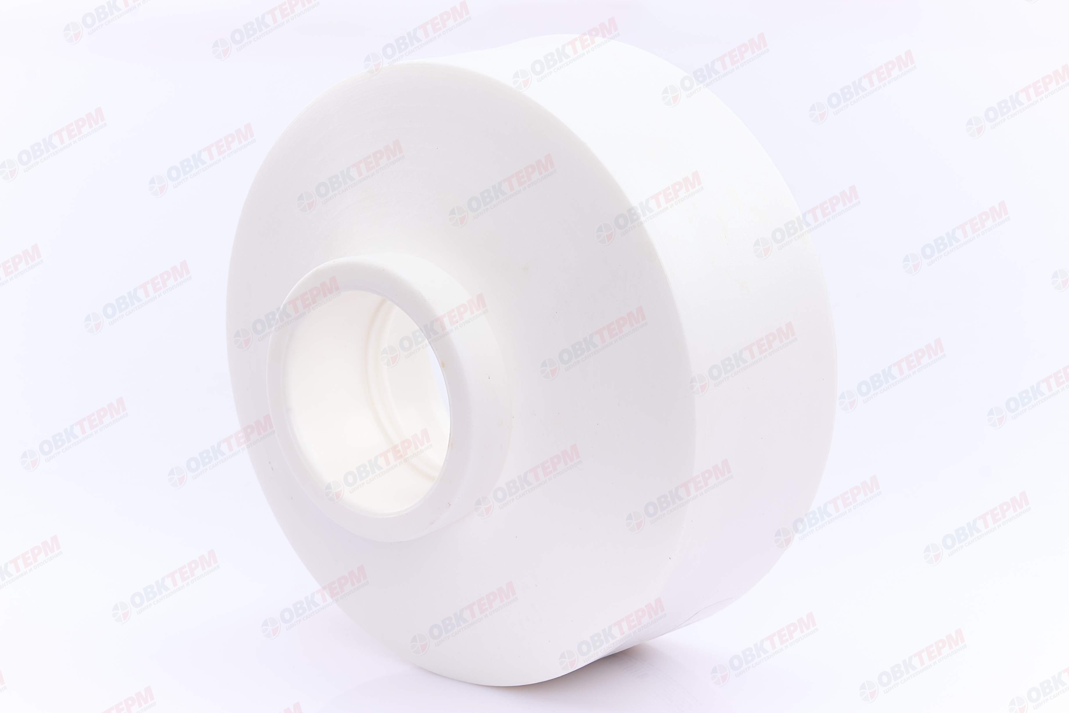 Муфта переход.  ВВ 110*50   БЕЛАЯ PP-R   (RTP)    (20/1) - изображение №1