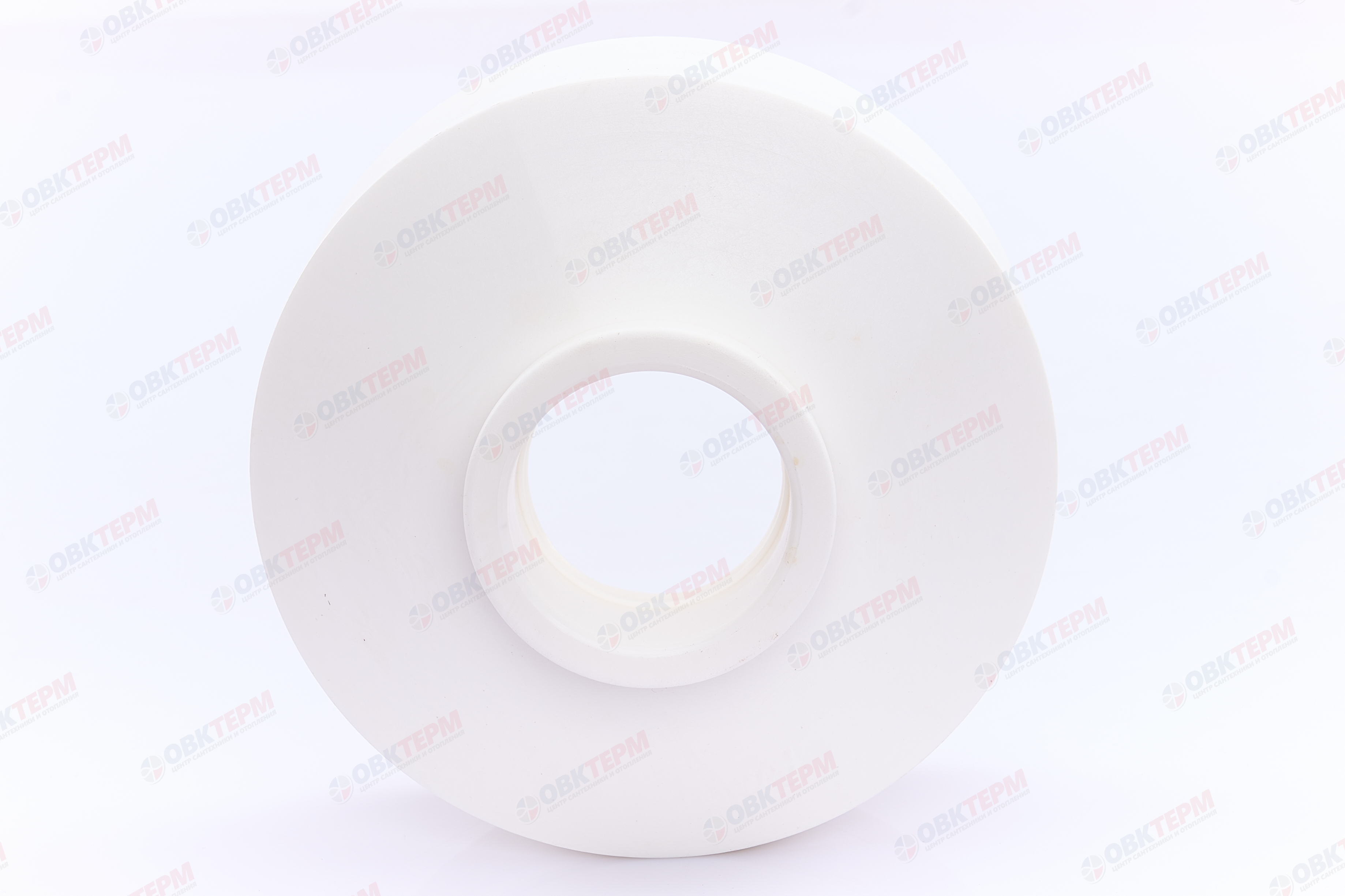 Муфта переход.  ВВ 110*50   БЕЛАЯ PP-R   (RTP)    (20/1) - миниатюра №2