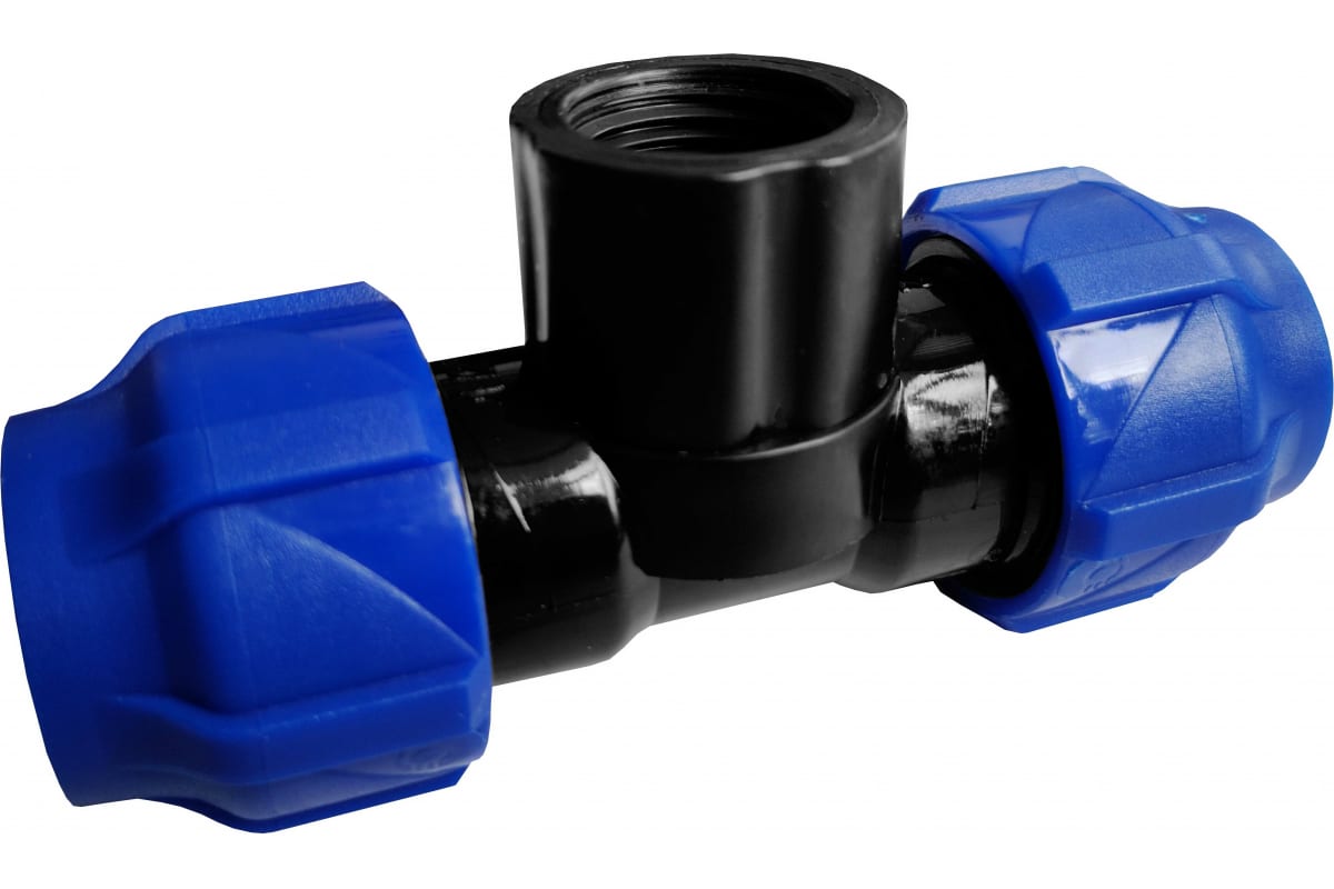 Тройник   25 *  3/4" в * 25    ПНД  Spektr    (225/15шт) - Изображение №2