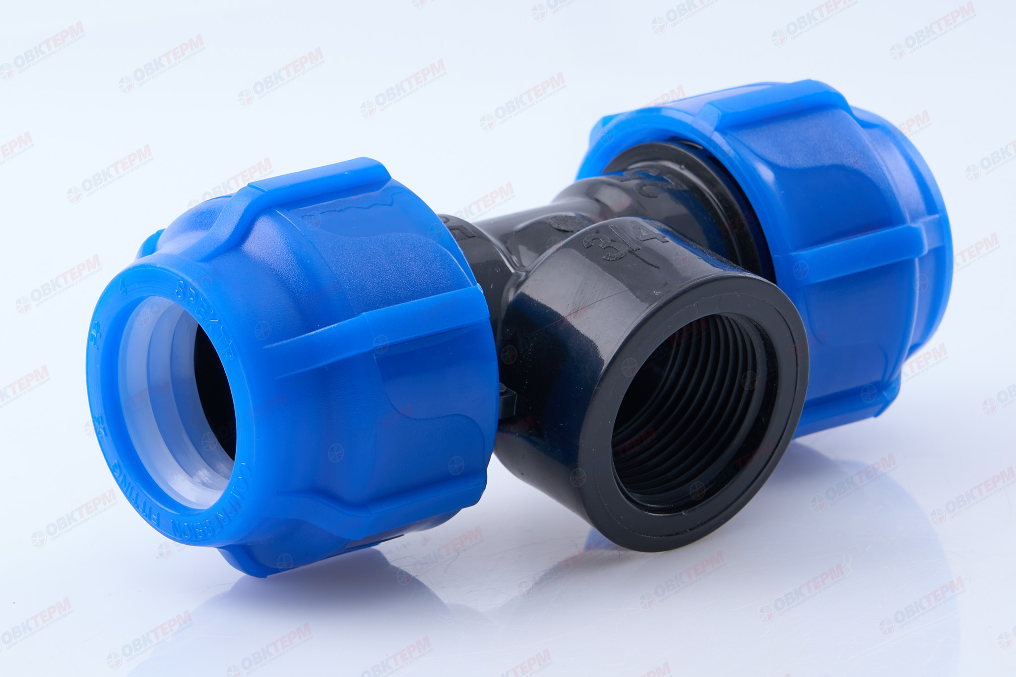 Тройник   25 *  3/4" в * 25    ПНД  Spektr    (225/15шт) - Изображение №1