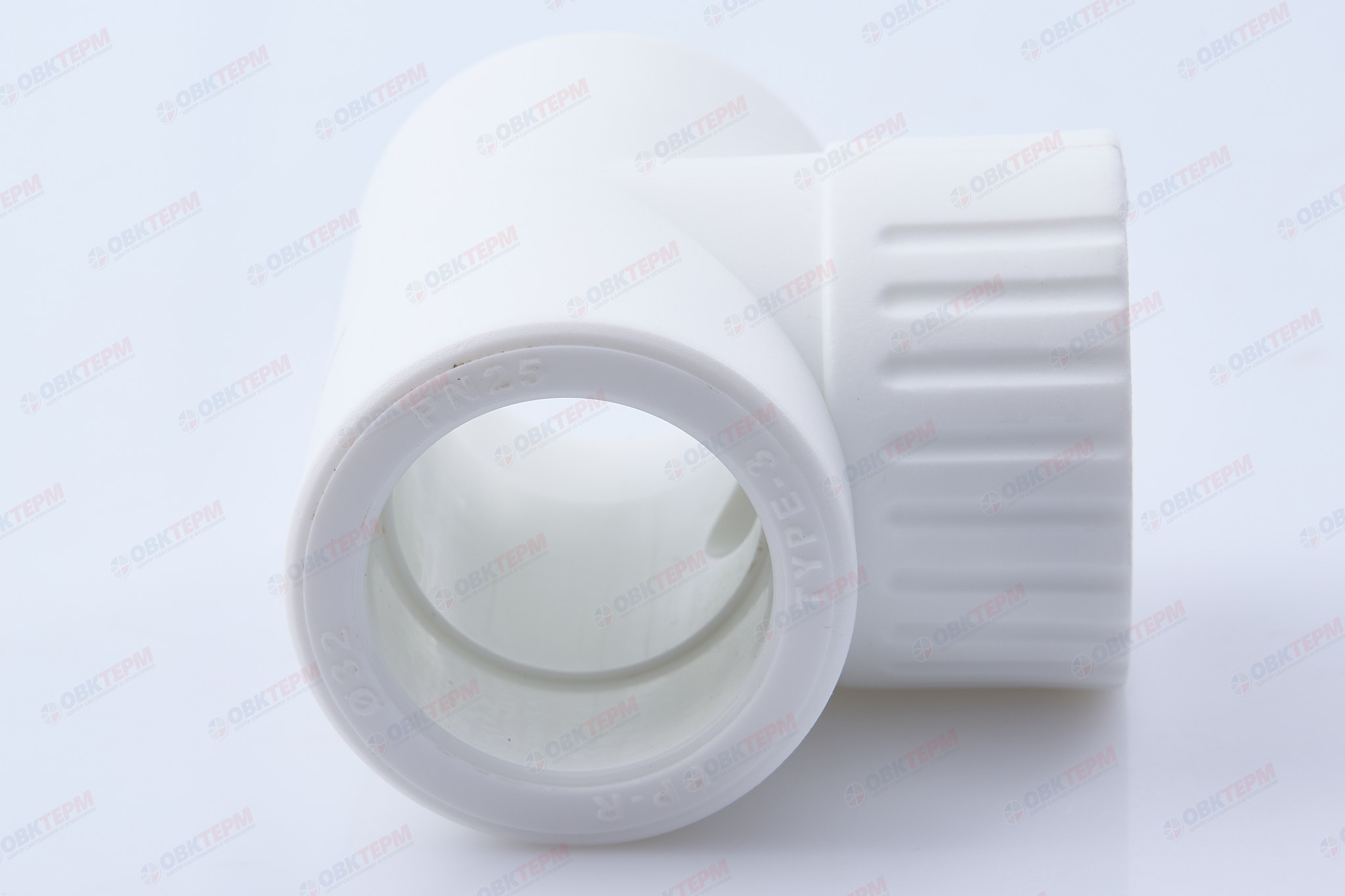 Тройник с МРВ 32 * 3/4" * 32    БЕЛЫЙ PP-R   (RTP)     (40/10) - Изображение №4