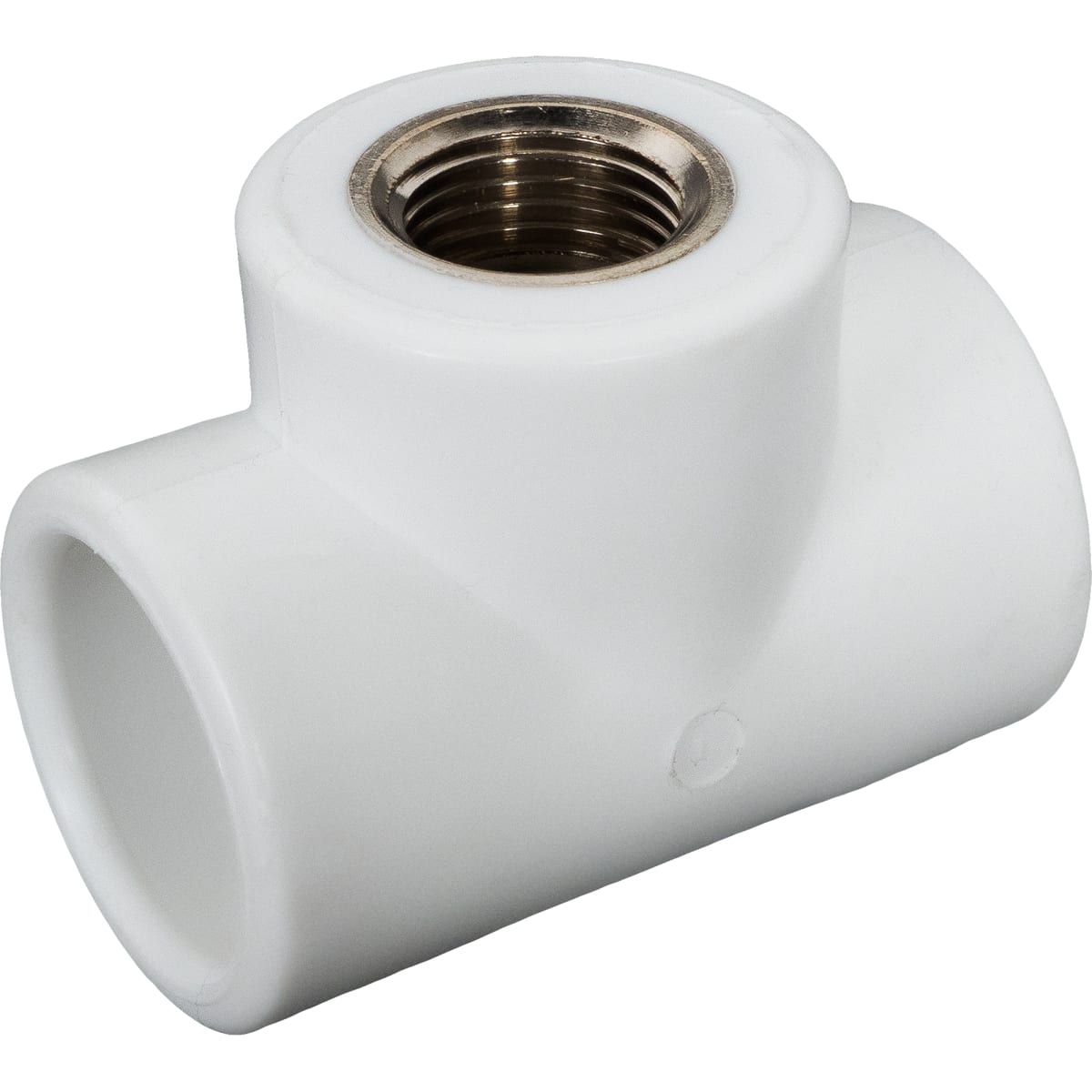 Тройник с МРВ 32 * 3/4" * 32    БЕЛЫЙ PP-R   (RTP)     (40/10) - Изображение №2
