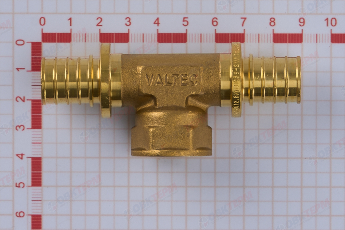 Тройник надвижной с переходом на вн.р. 20(2,8) х 1/2"В х 20(2,8)    VALTEC  (75/5) - Изображение №5