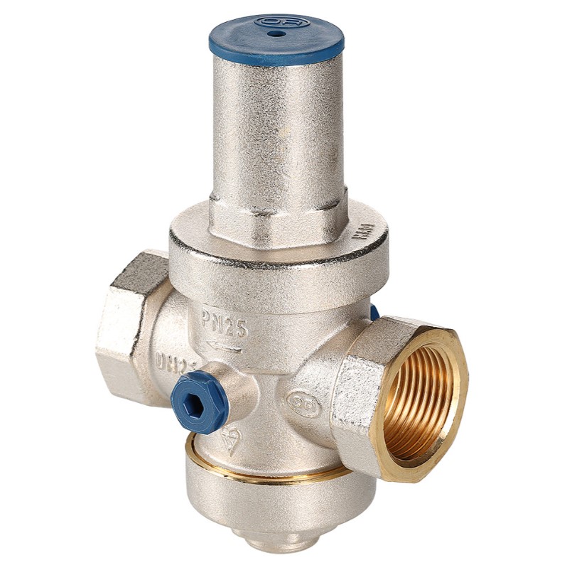 Редуктор давления поршневой VALTEC PN25 от 1 до 5,5 бар 2" никель - Изображение №1