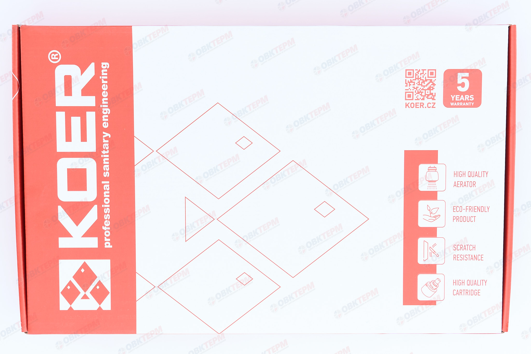 Смеситель д/умывальника KOER KB-11028-01 (Цвет хром) (8шт/ящ) - миниатюра №6