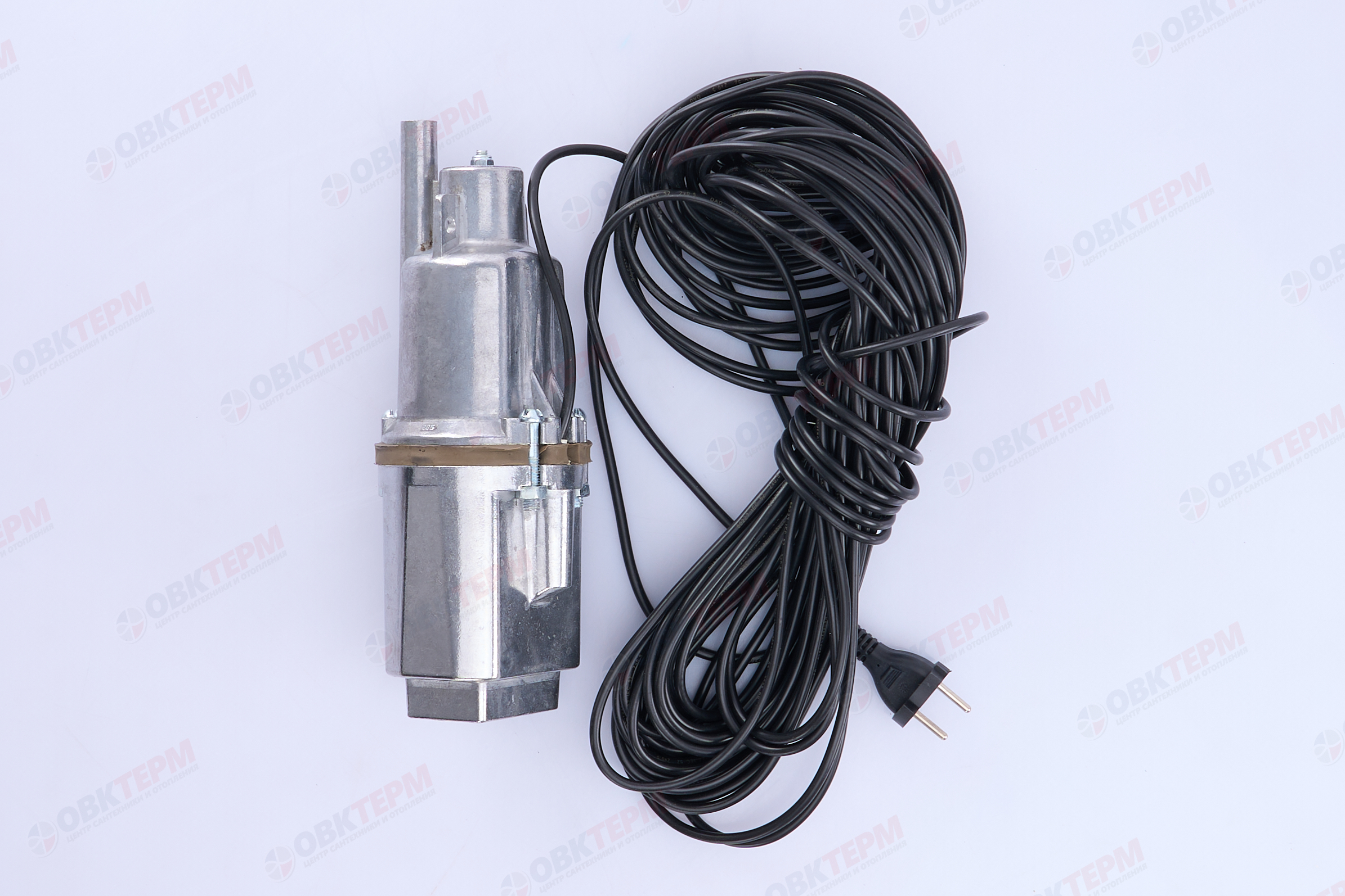 Насос Ручеек-Техноприбор 25метров кабл. (верхний забор, алюм, ТУ 18С) ОРИГИНАЛ (0,28кВт/18л.м./60м.) - Изображение №2