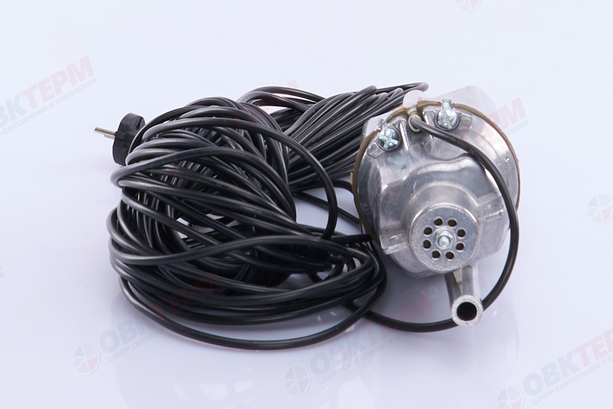 Насос Ручеек-Техноприбор 25метров кабл. (верхний забор, алюм, ТУ 18С) ОРИГИНАЛ (0,28кВт/18л.м./60м.) - Изображение №4