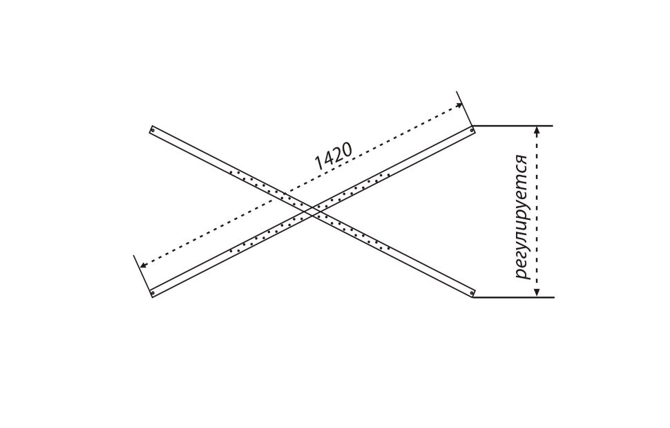 Каркас усиленный для прямоугольных ванн ТРИТОН 140-170 х 70-75, универс. 5 опор - Изображение №2
