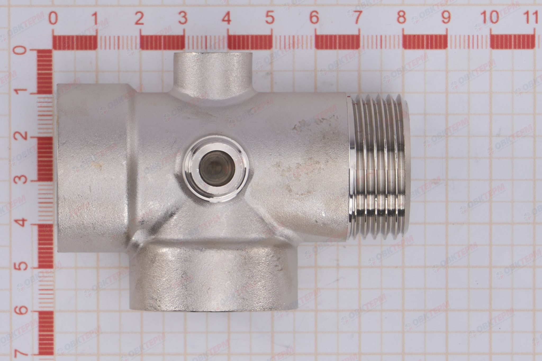 Гребенка 5-ти ходовая для насоса,  1"х 110 мм VALTEC   (5уп/20ящ) - миниатюра №7