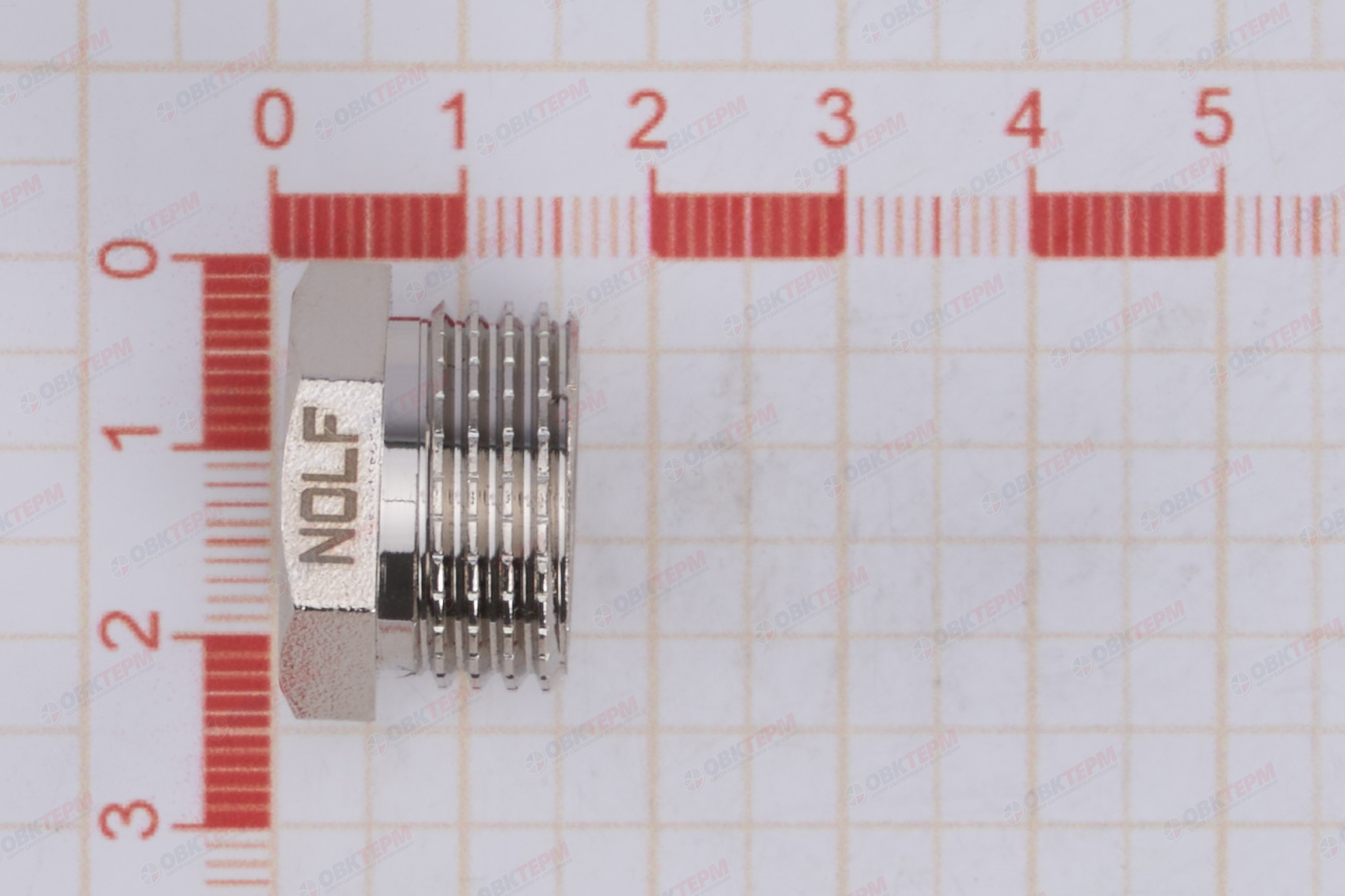 Заглушка      1/2" н  никель   NOLF Classic   (960/120) - миниатюра №7