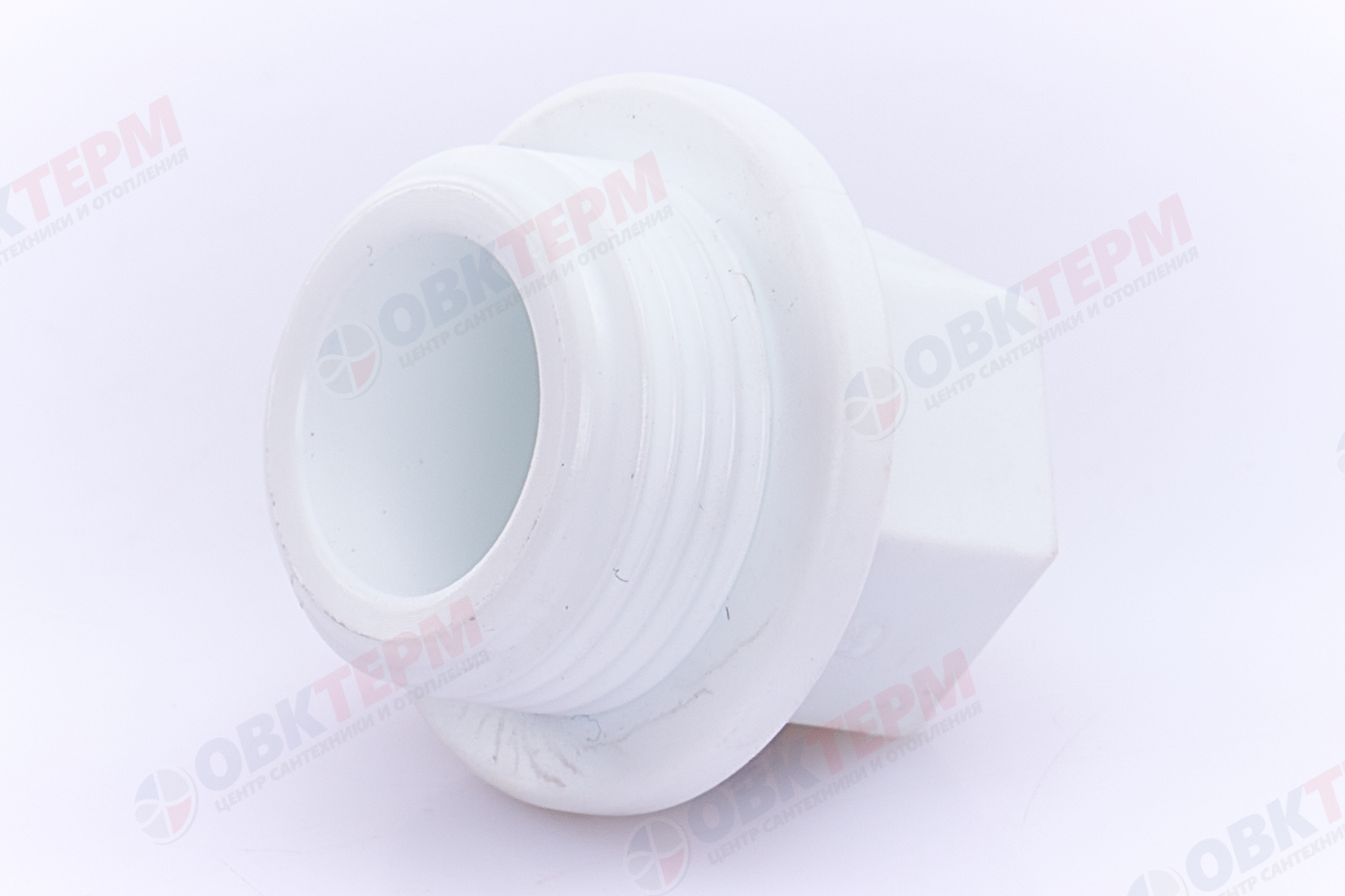 Заглушка резьбовая 25х3/4"   БЕЛАЯ PP-R    (RTP)     (300/50) - Изображение №2