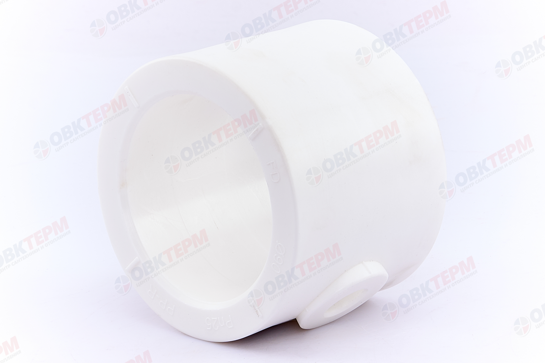 Тройник  90*20*90   БЕЛЫЙ PP-R   (RTP)    (10/1) - миниатюра №2