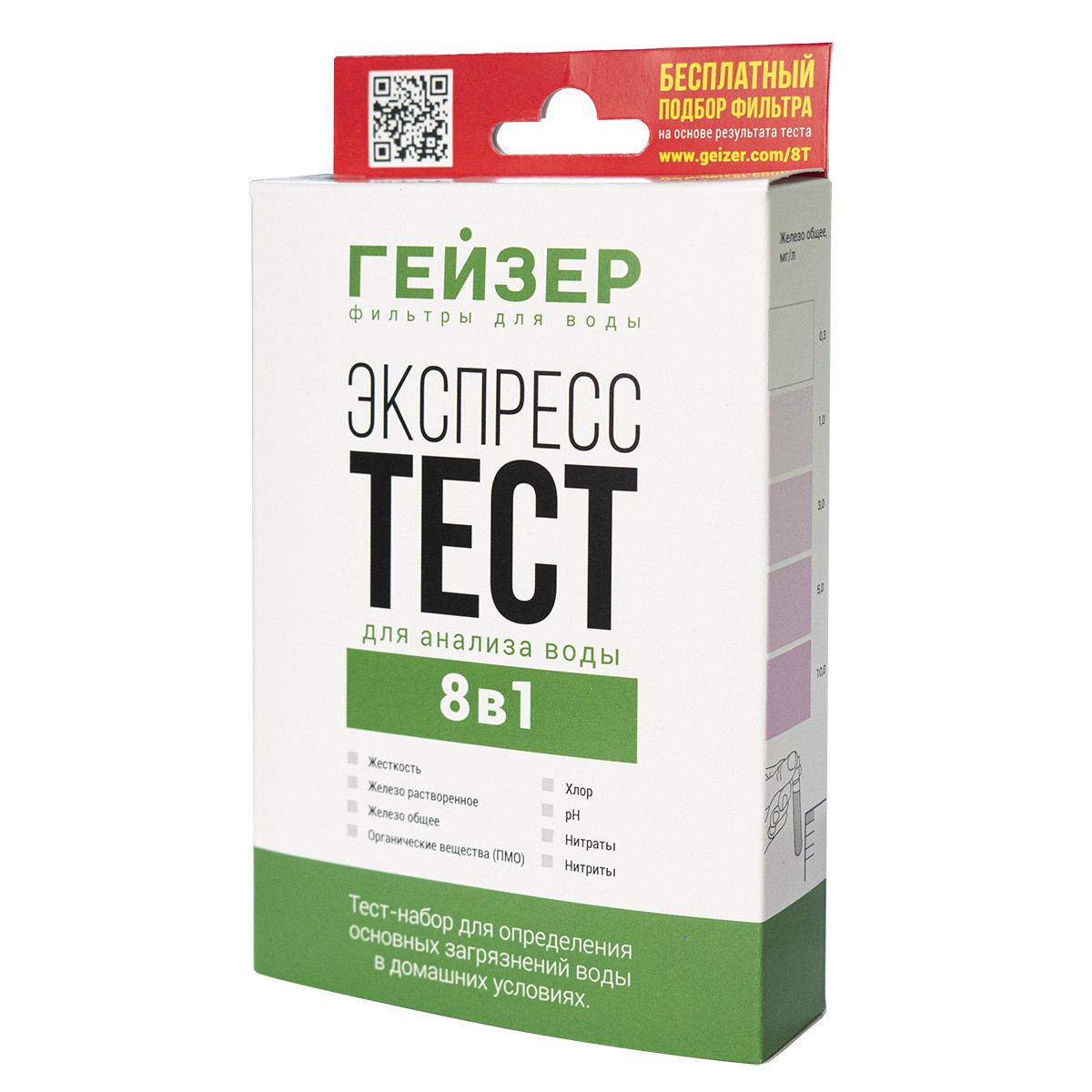 Экспресс-тест Гейзер 8 показателей - Изображение №2