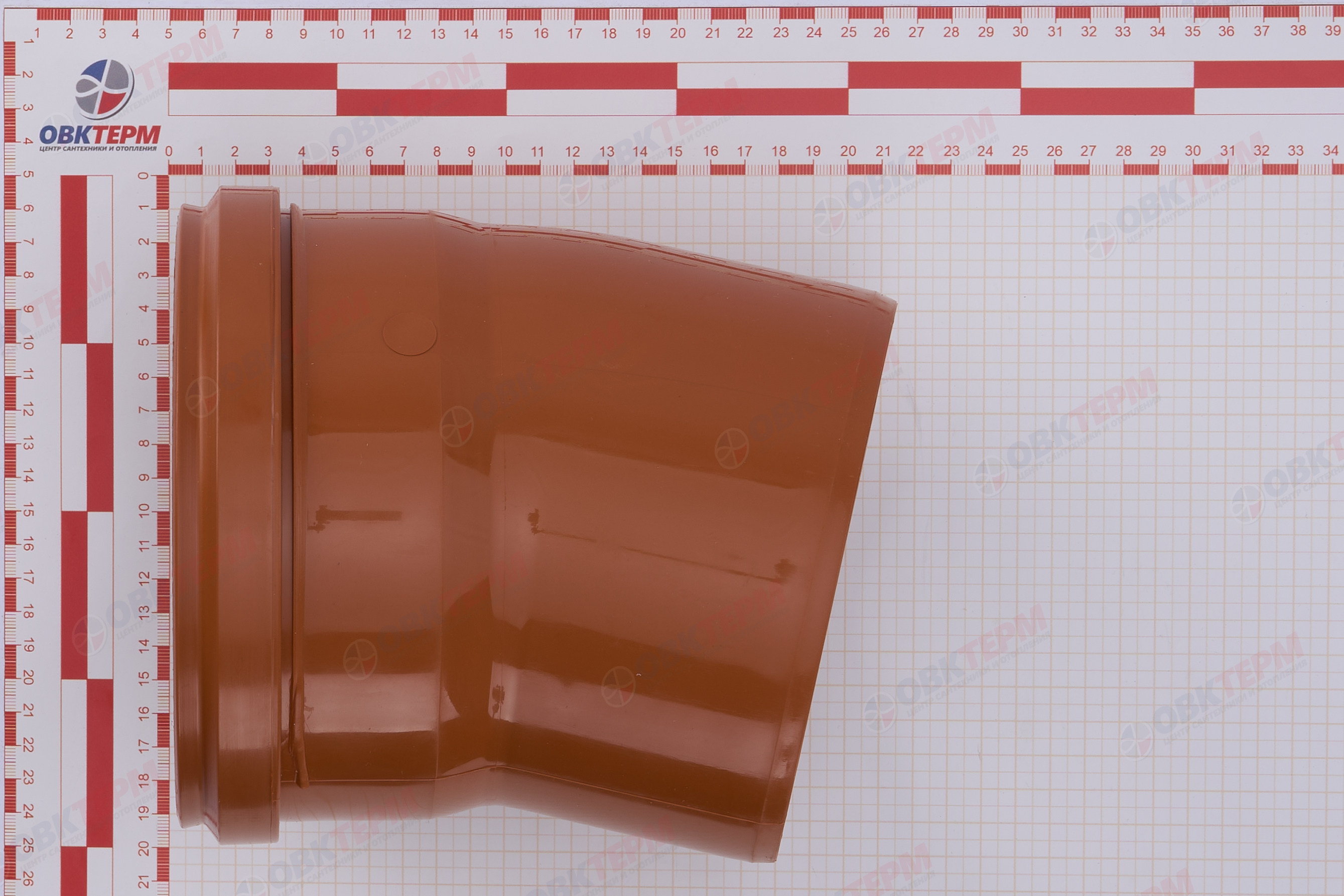 Отвод  160  15*   РЫЖИЙ   (18 шт)        RTP - миниатюра №6