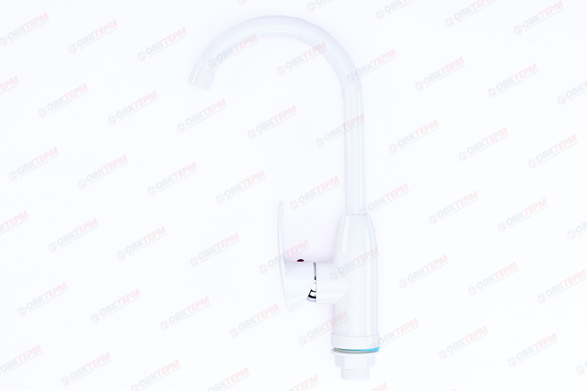 Смеситель д/кухни PLAMIX CEZAR-011-B SET White (с подводкой) (20 шт/ящ) - Изображение №2